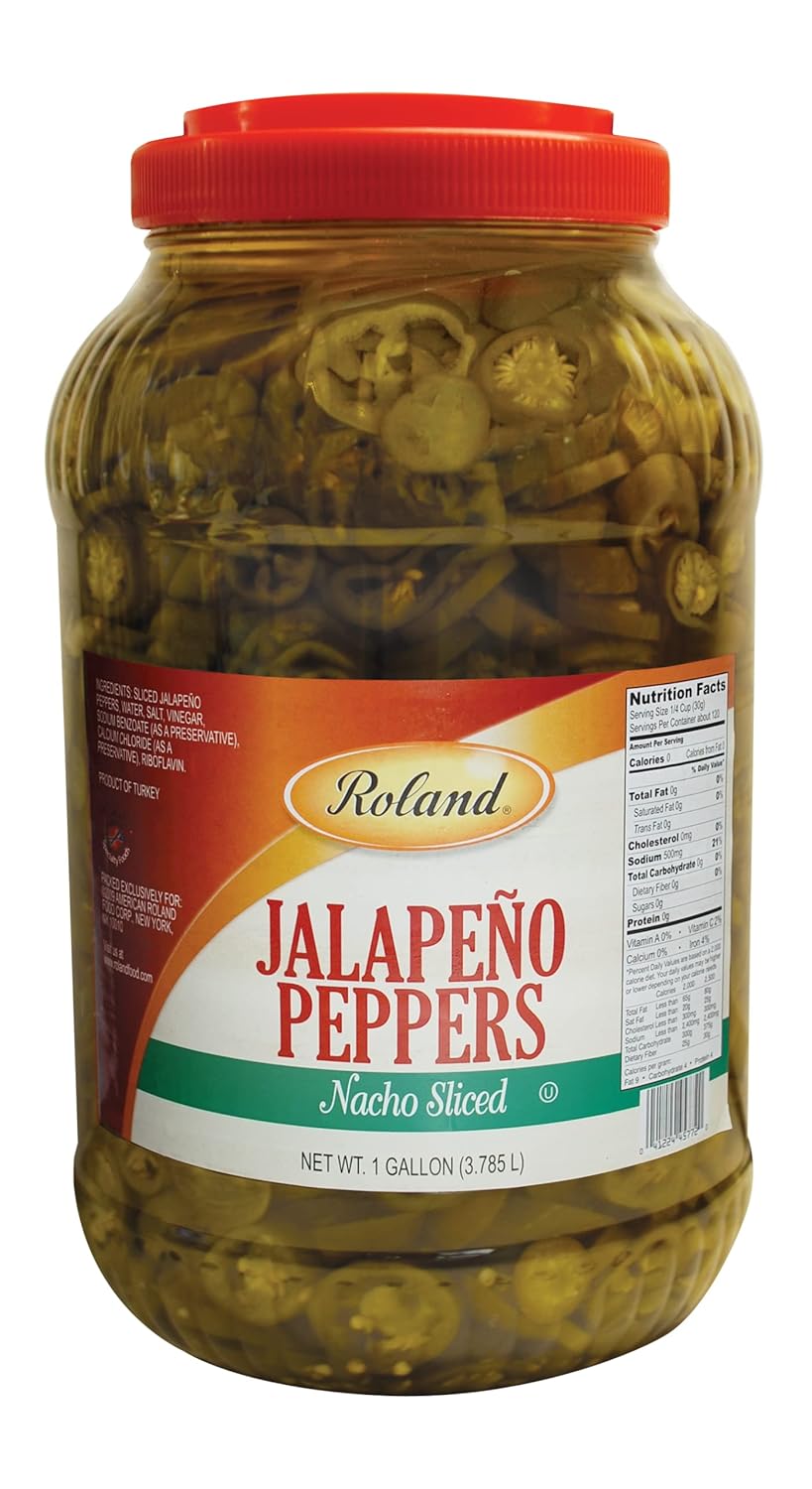 Roland-Foods-Nacho-Sliced-Jalapeno-Peppers,-2424