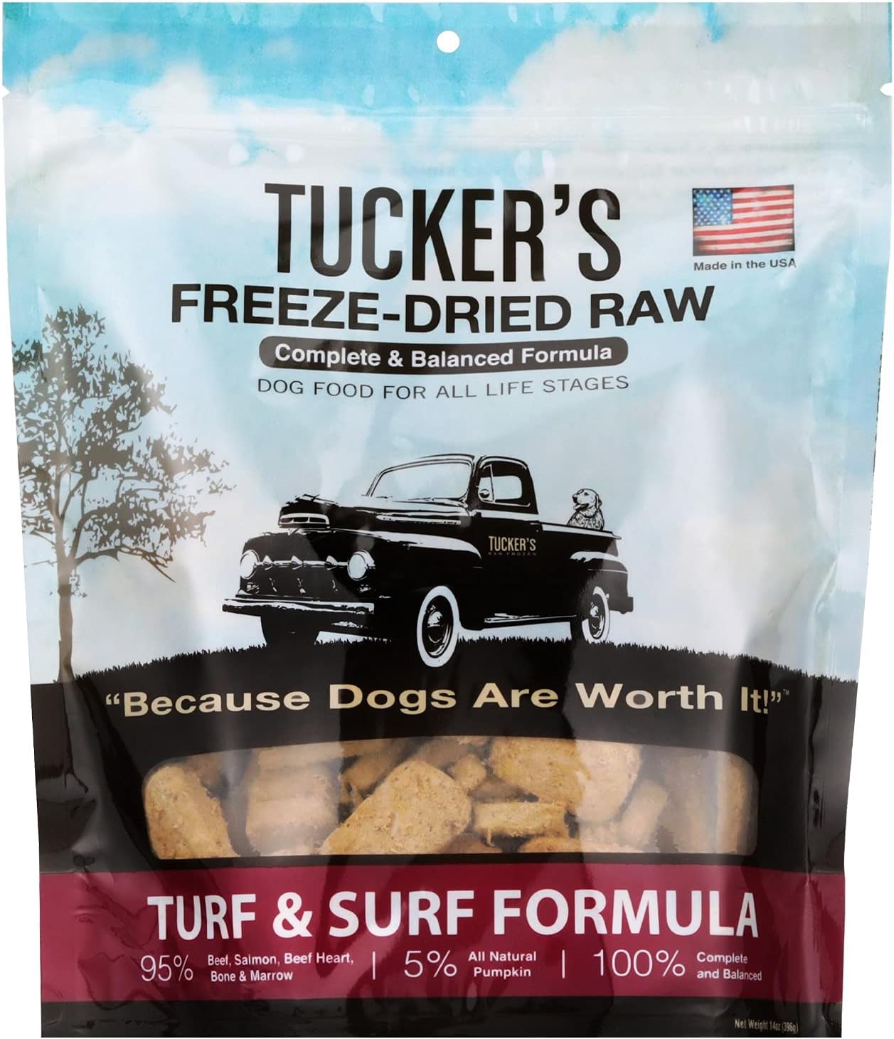 Tucker's-Raw-Frozen-Alimento-crudo-liofilizado-para-perros,-fórmula-1014