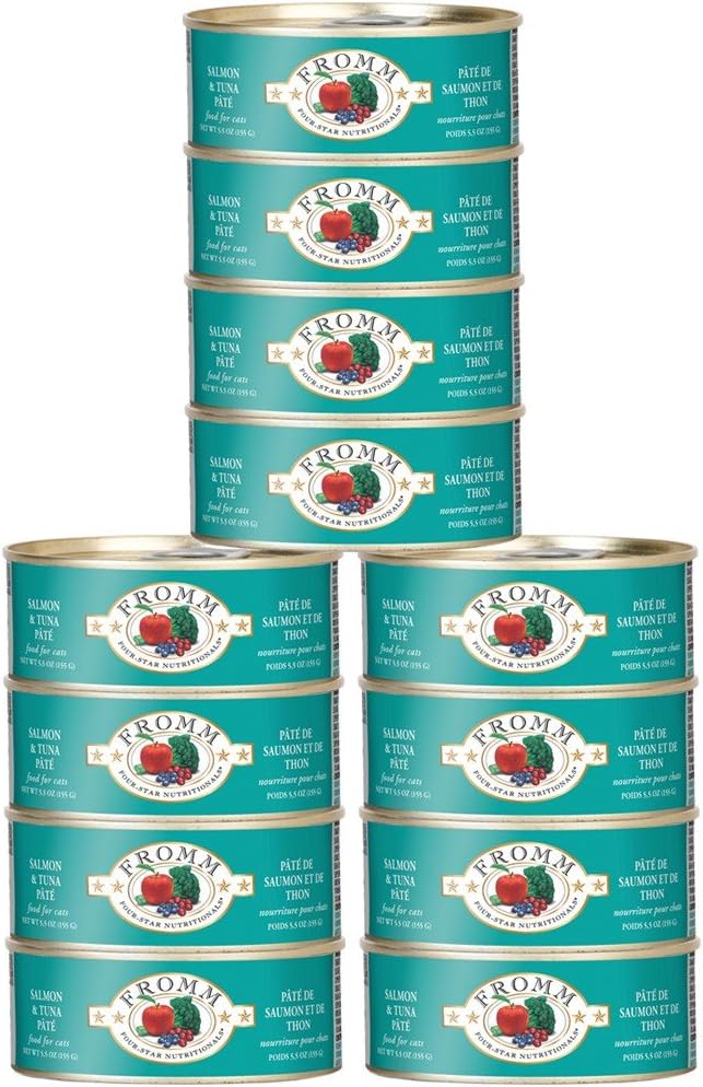 Fromm-Fourstar-Cat-Food-Canned-Salmon-Tuna-Pate-(12X5-Oz)--------557