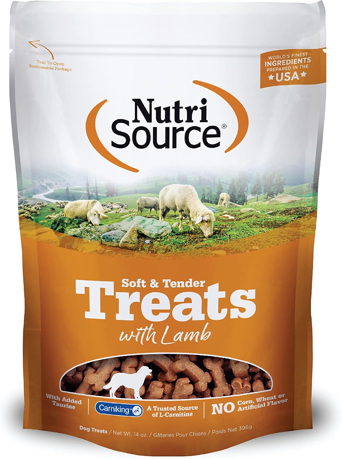 Nutri-Source-TU80021-14-oz-Soft-&-Tender-Lamb-Treats-for--1545