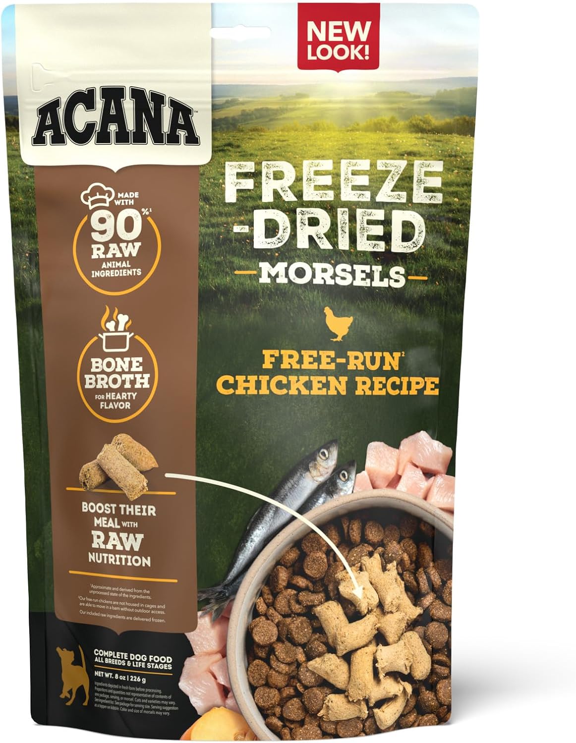 ACANA-Grain-Free-High-Protein-Freeze-Dried-Dog-Food-&-Topper-Free-Run-Chicken-Recipe-1293