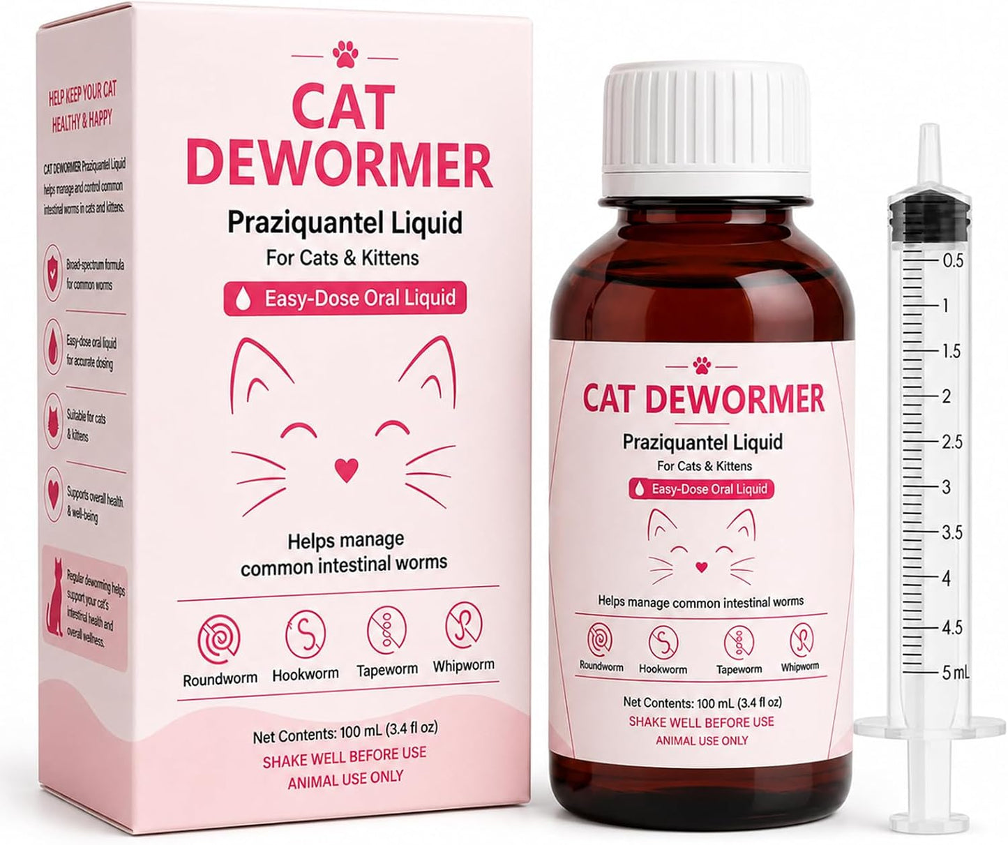 Tapeworm-Dewormer-for-Cats,-Supports-Removal-of-Common-Intestinal-Worms-for-Roundworms-&-883