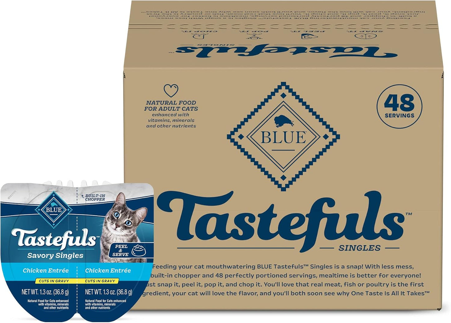 Blue-Buffalo-Tastefuls-Savory-Singles-Natural-Wet-Cat-Food-in-Gravy,-2.6-oz.-Twin-Pack-1167