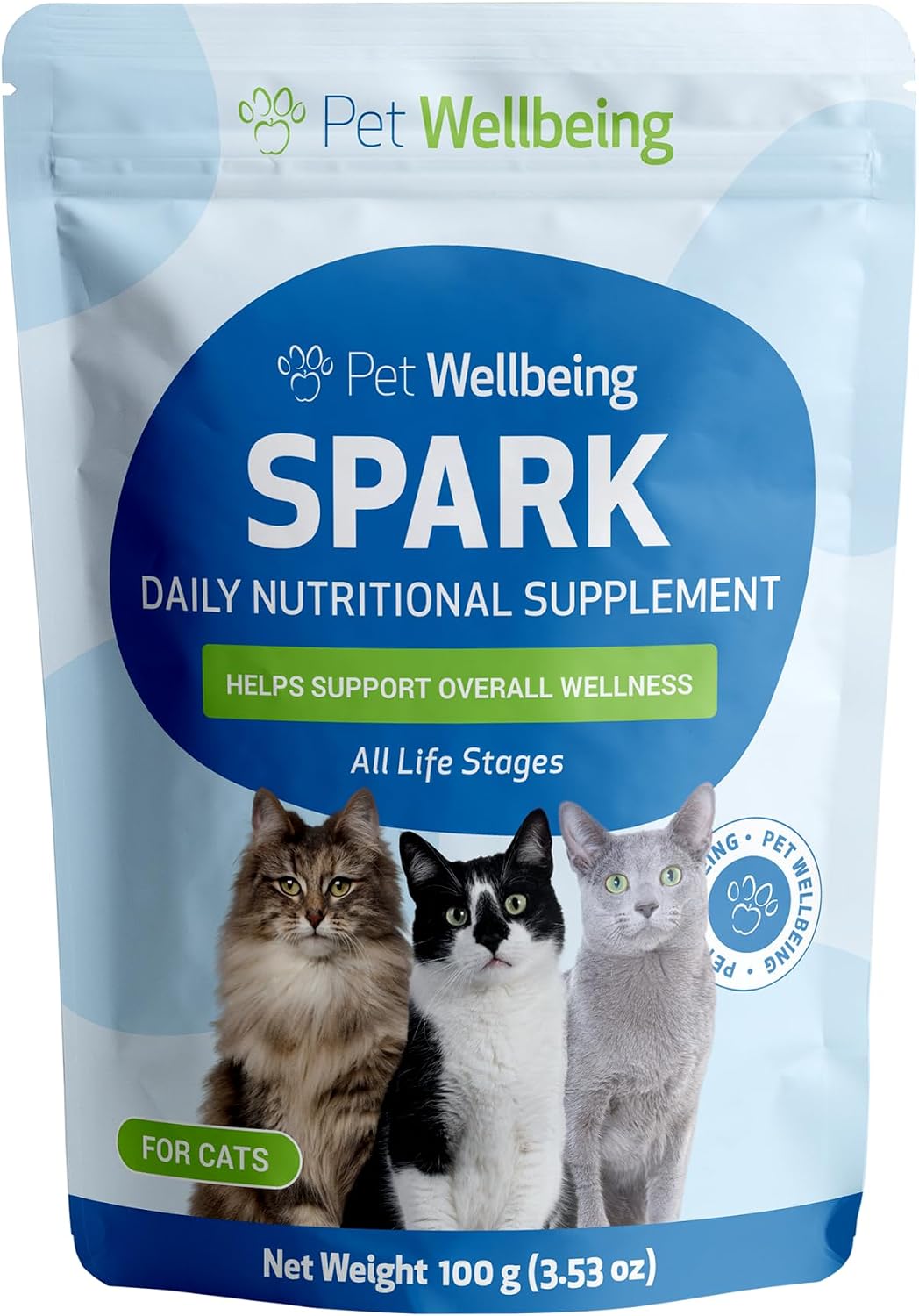 Pet-Wellbeing-Spark-Daily-Greens-for-Cats---Whole-Body-Vitality,-100-g-385
