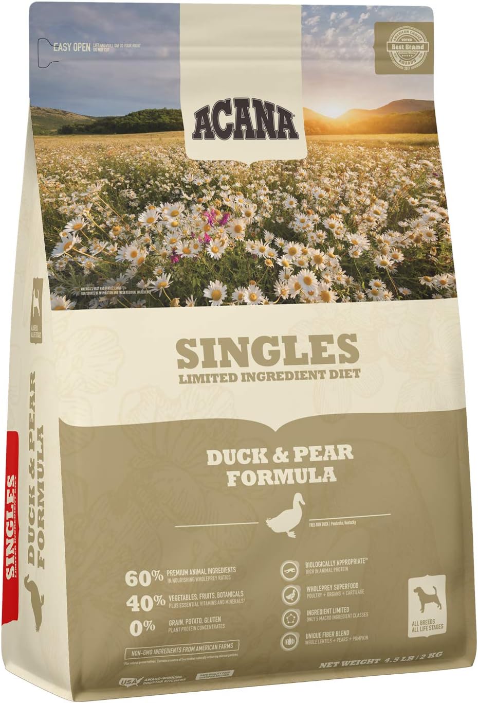ACANA-Singles-Duck-and-Pear-Recipe,-4.5lbs,-Limited-Ingredient-Diet-Dry-Dog-Food-282