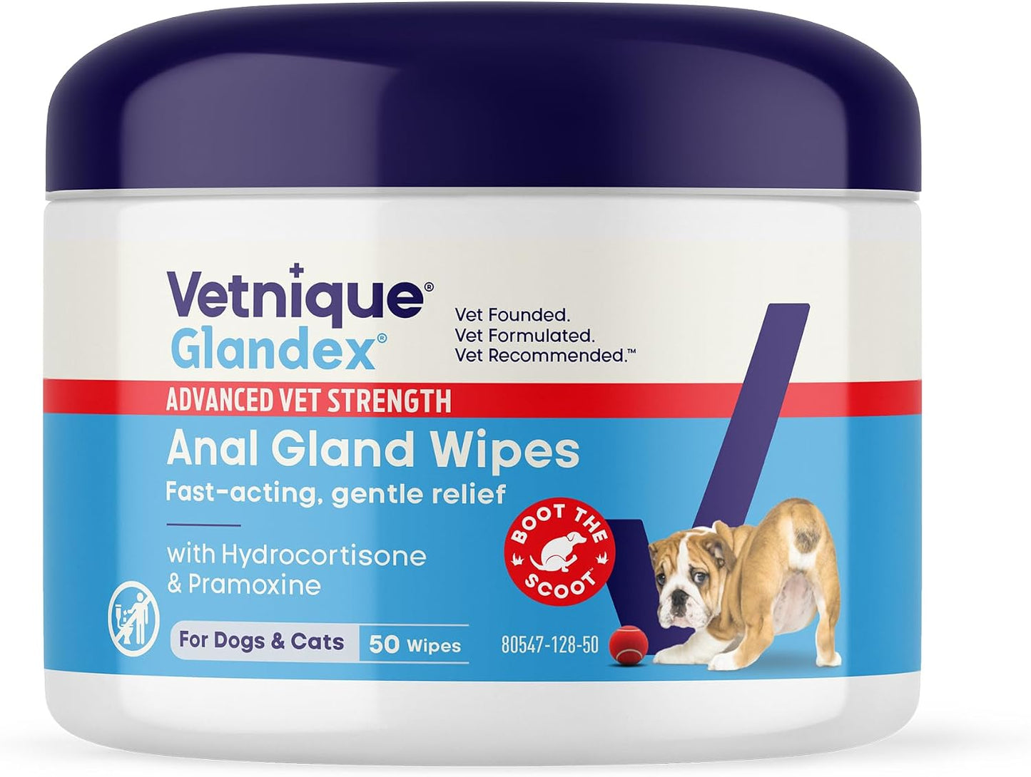 Vetnique-Glandex-Medicated-Anal-Gland-Anti-Itch-Wipes-for-Dogs-&-Cats-|-1416