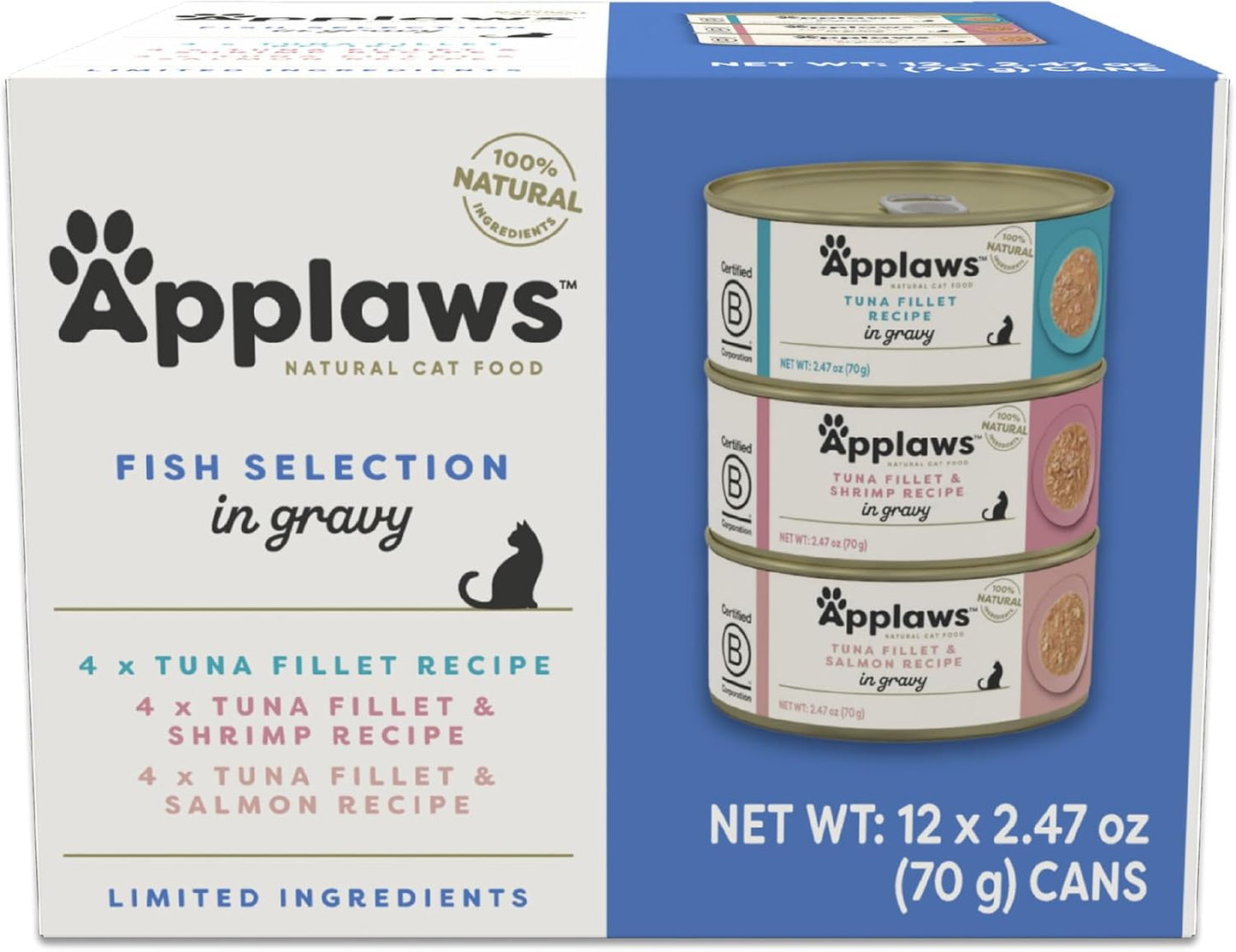 Applaws-Natural-Wet-Cat-Food-in-Gravy,-Limited-and-Natural-Ingredients,-Protein-No-Additives,1461