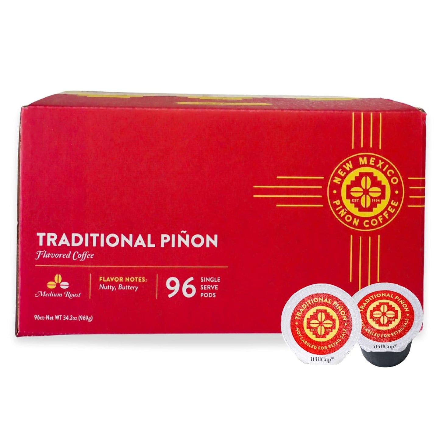 New-Mexico-Piñon-Naturally-Flavored-Coffee-K-Cups-Traditional-Piñon-Capsules---Nutty-1237