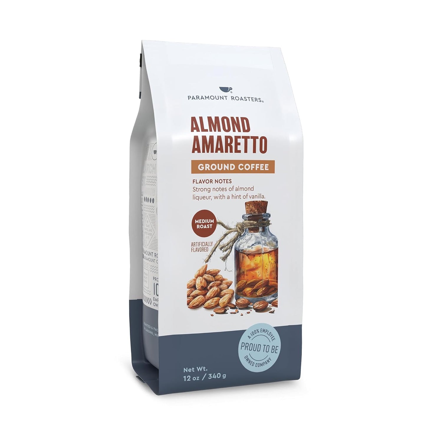 Almond-Amaretto-Flavored-Ground-Coffee,-1-12oz-Medium-Roast-----------2345