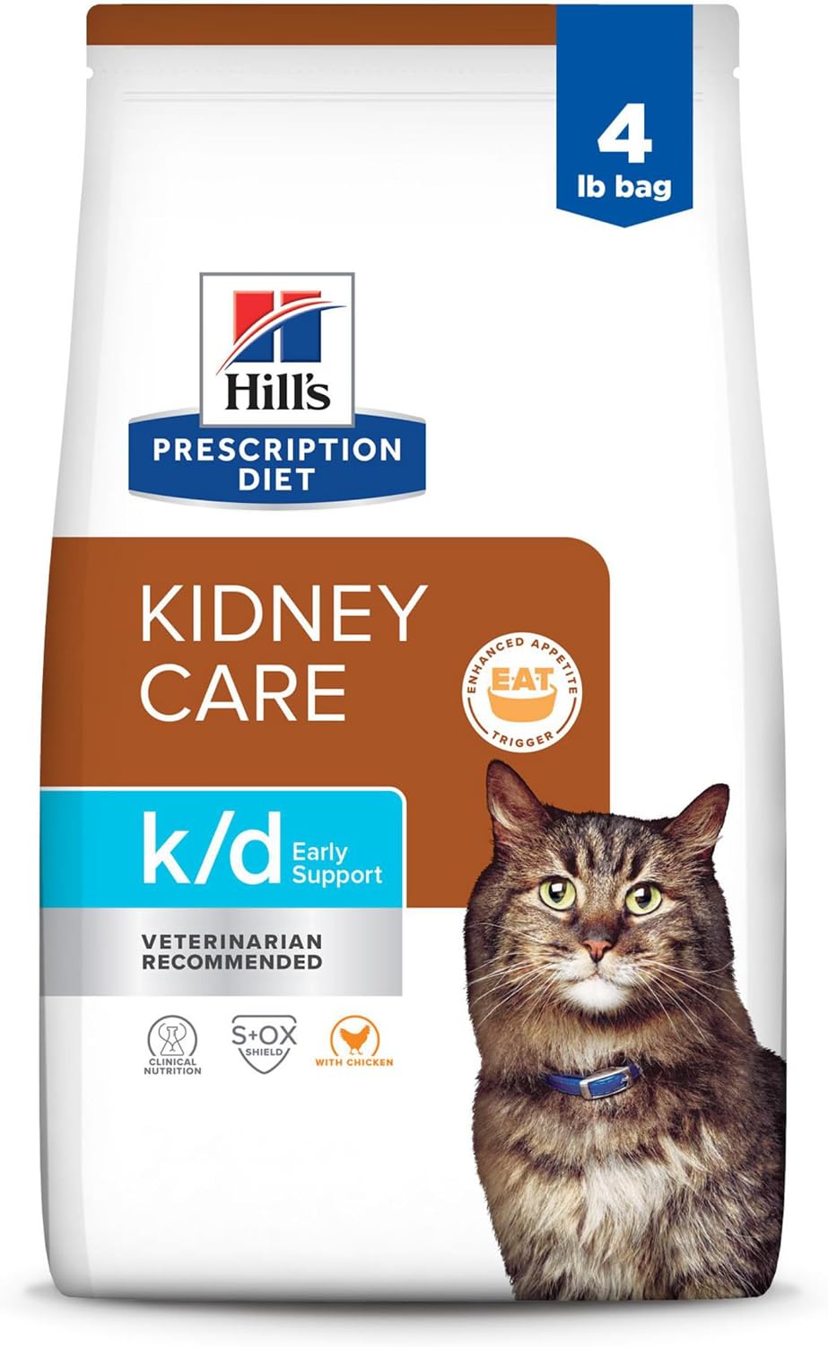 Hill's-Prescription-Diet-k/d-Early-Support-Kidney-Care-Dry-Cat-Food,-Chicken,-4-1448