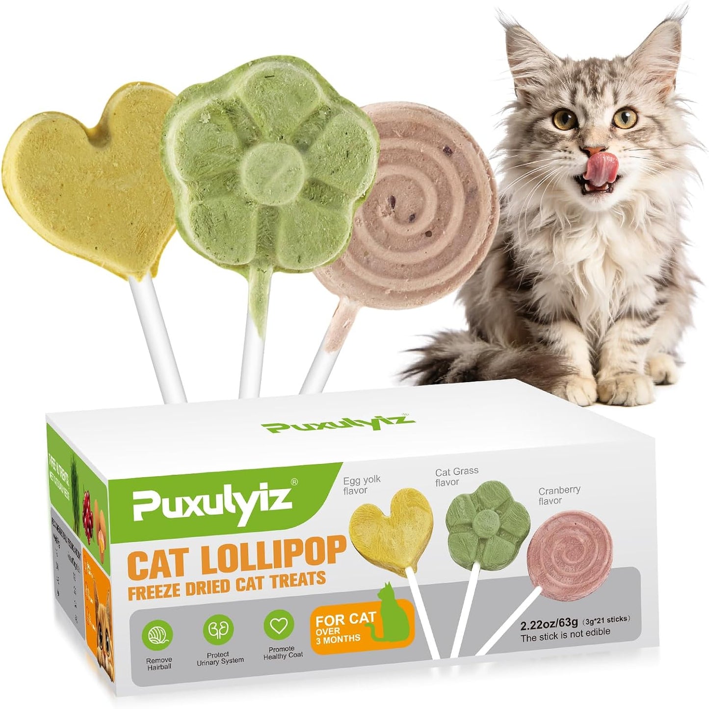 21pc-Cat-Lollipop-Treats,-Cat-Grass-Treats-High-Protein-Nutrient-Rich-for-Hairball-821