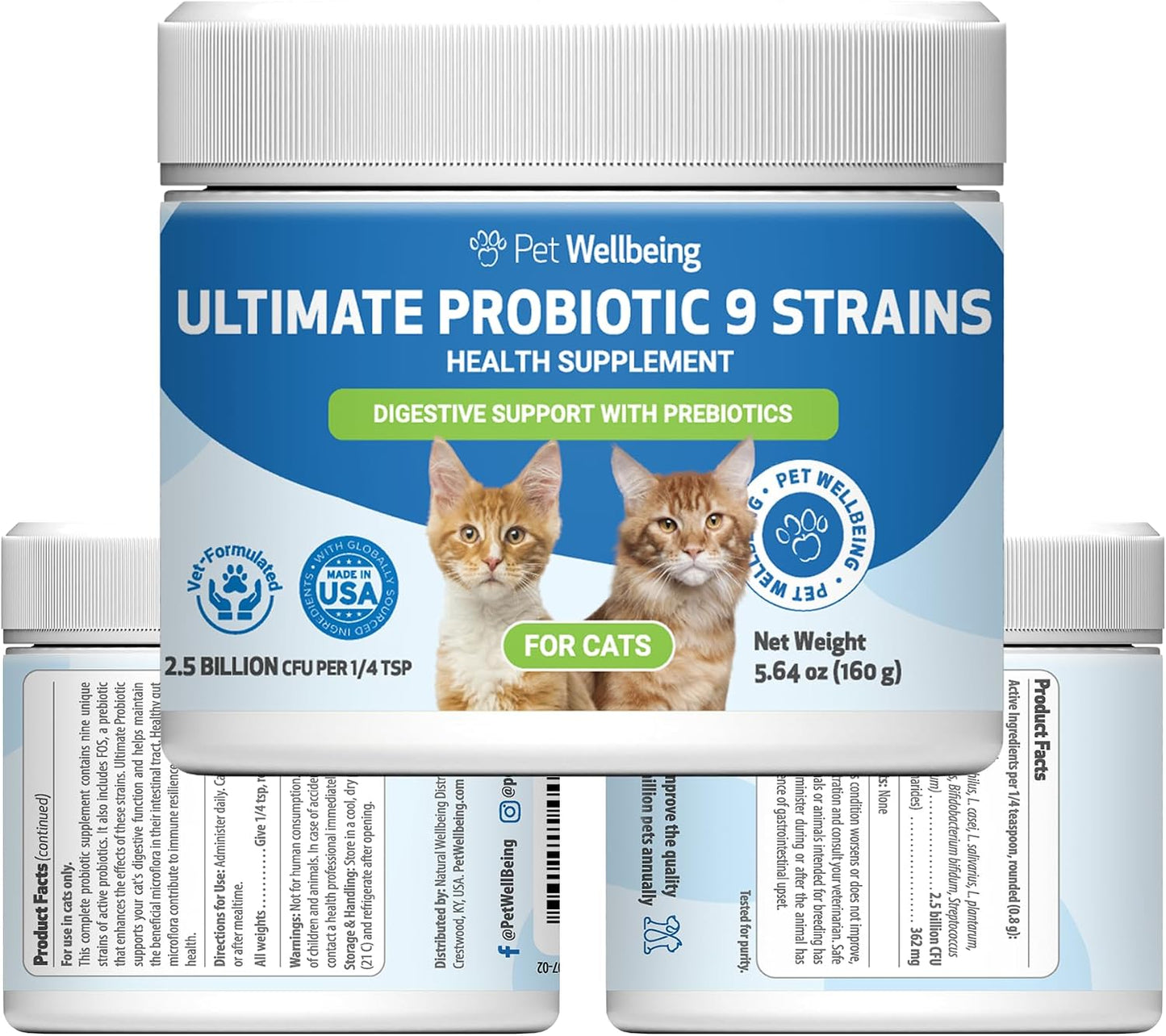 Pet-Wellbeing-Ultimate-Probiotic-9-Strains-for-Cats---Gut-Health,-160-g-636