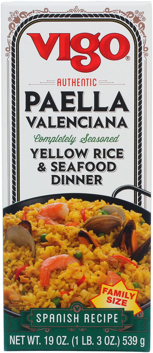 Vigo-Authentic-Paella-Valenciana,-Yellow-Rice-1975