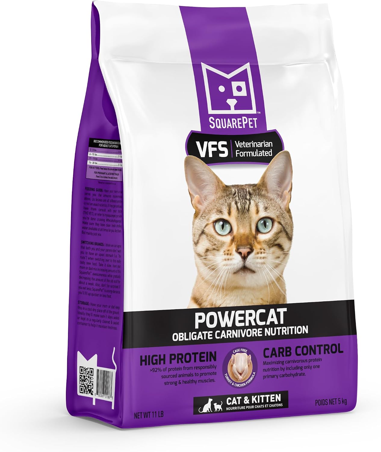 SquarePet---VFS®-Powercat™-Turkey-&-Chicken-Feline-11lb-----130