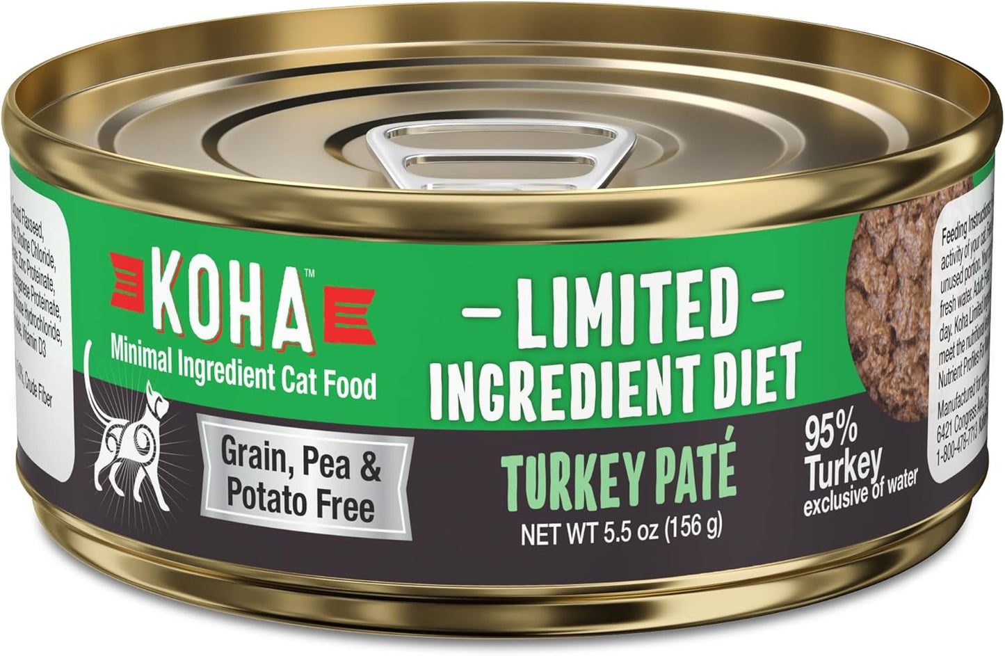 Koha-Can-96-Percent-Turkey-Cat-Food-(24-Pack),-5.5-Oz--------471