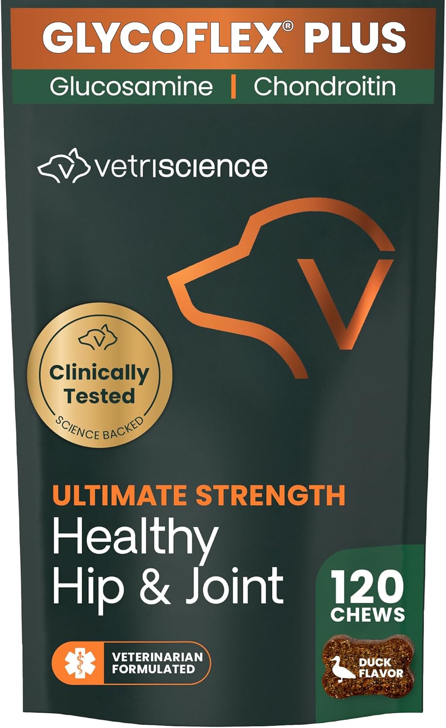 VetriScience-Ultimate-Strength-Healthy-Hip-&-Joint-Chews,-GlycoFlex-Glucosamine,-Chondroitin-Green-Lipped-321