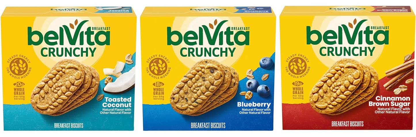 Belvita-Breakfast-Biscuits,-Cinnamon-Brown-Sugar,-Blueberry,-and-240