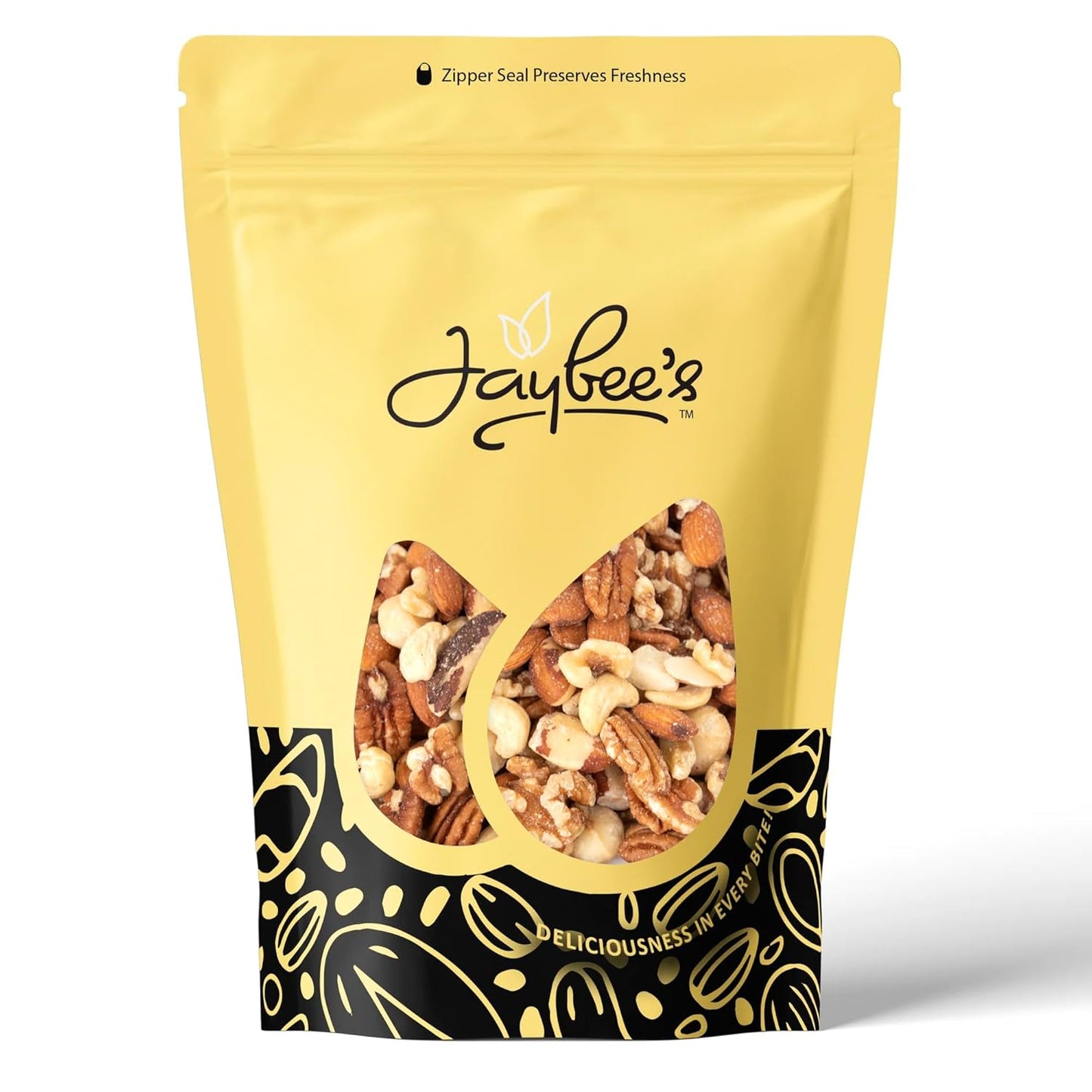 Jaybee’s-Raw-Deluxe-Mixed-Nuts-Unsalted-3-Pound-–-Almonds,-Cashews,-Pecans,-Brazil-&-1154