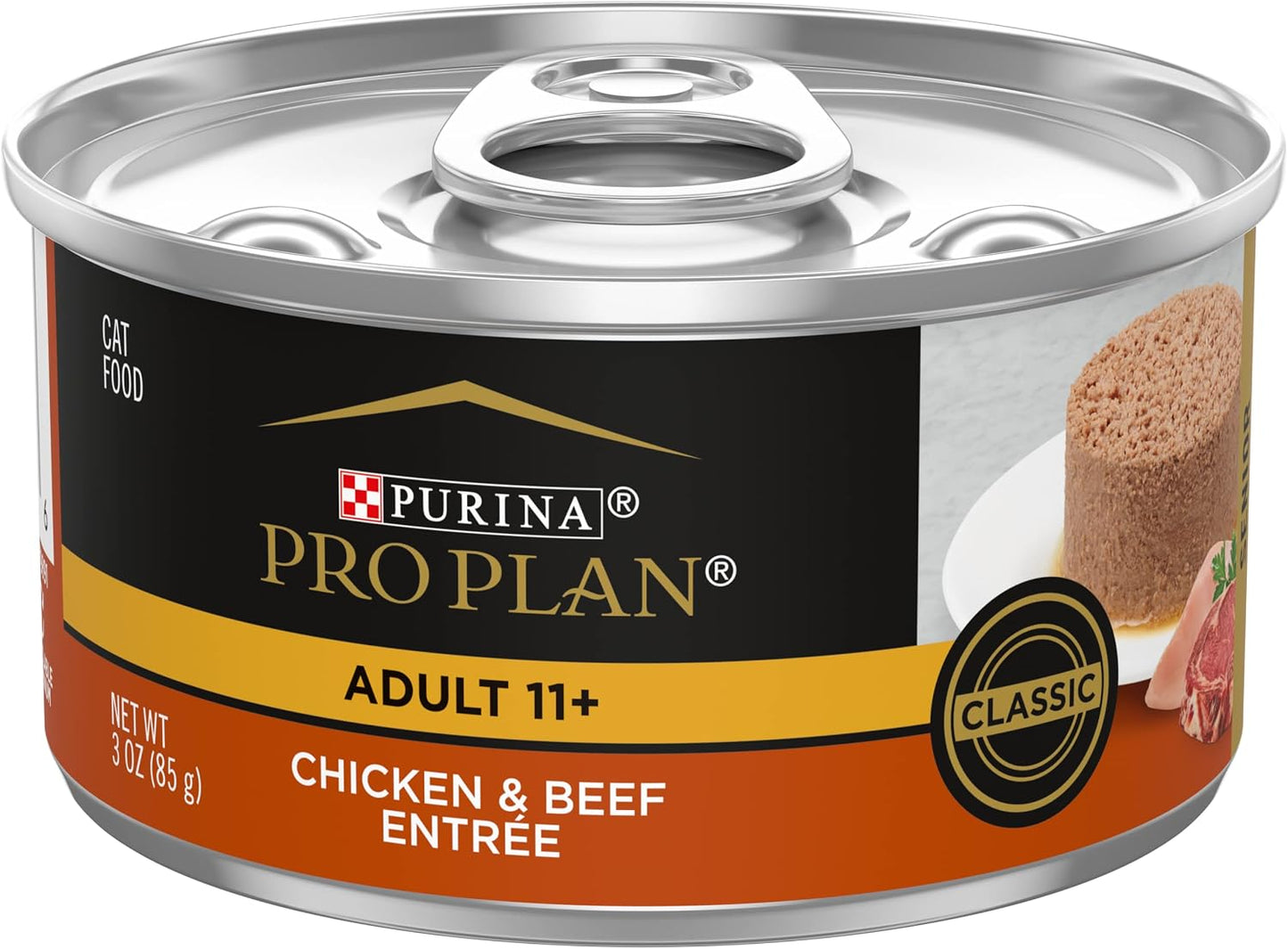 Purina-Pro-Plan-High-Protein-Senior-Wet-Cat-Food-Pate,-SENIOR-11+-Chicken-1596