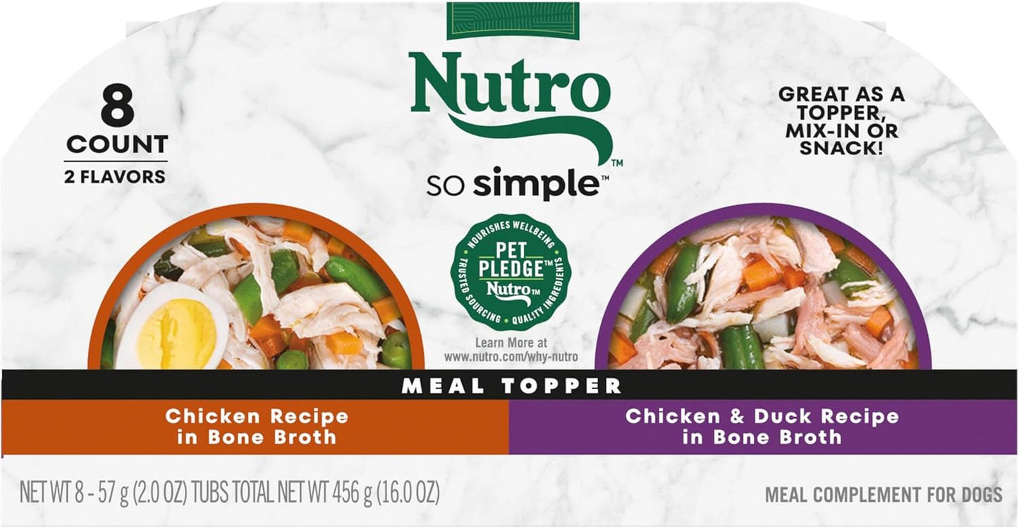 Nutro-So-Simple-Wet-Dog-Food-Meal-Complement,-Dog-Food-Toppers-Chicken-and-1912