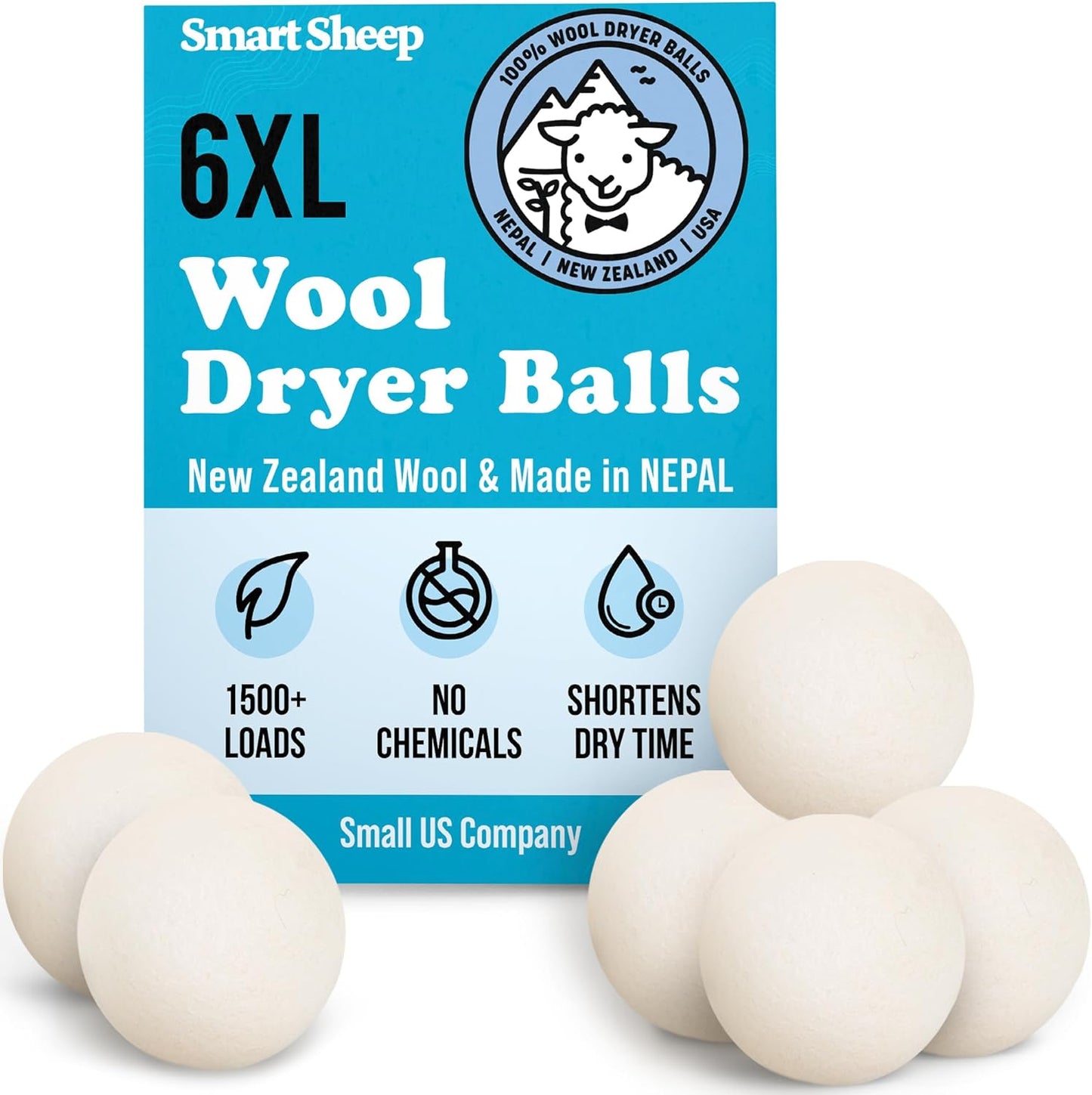 Smart-Sheep-Wool-Dryer-Balls---6-Pack---XL-Premium-4013