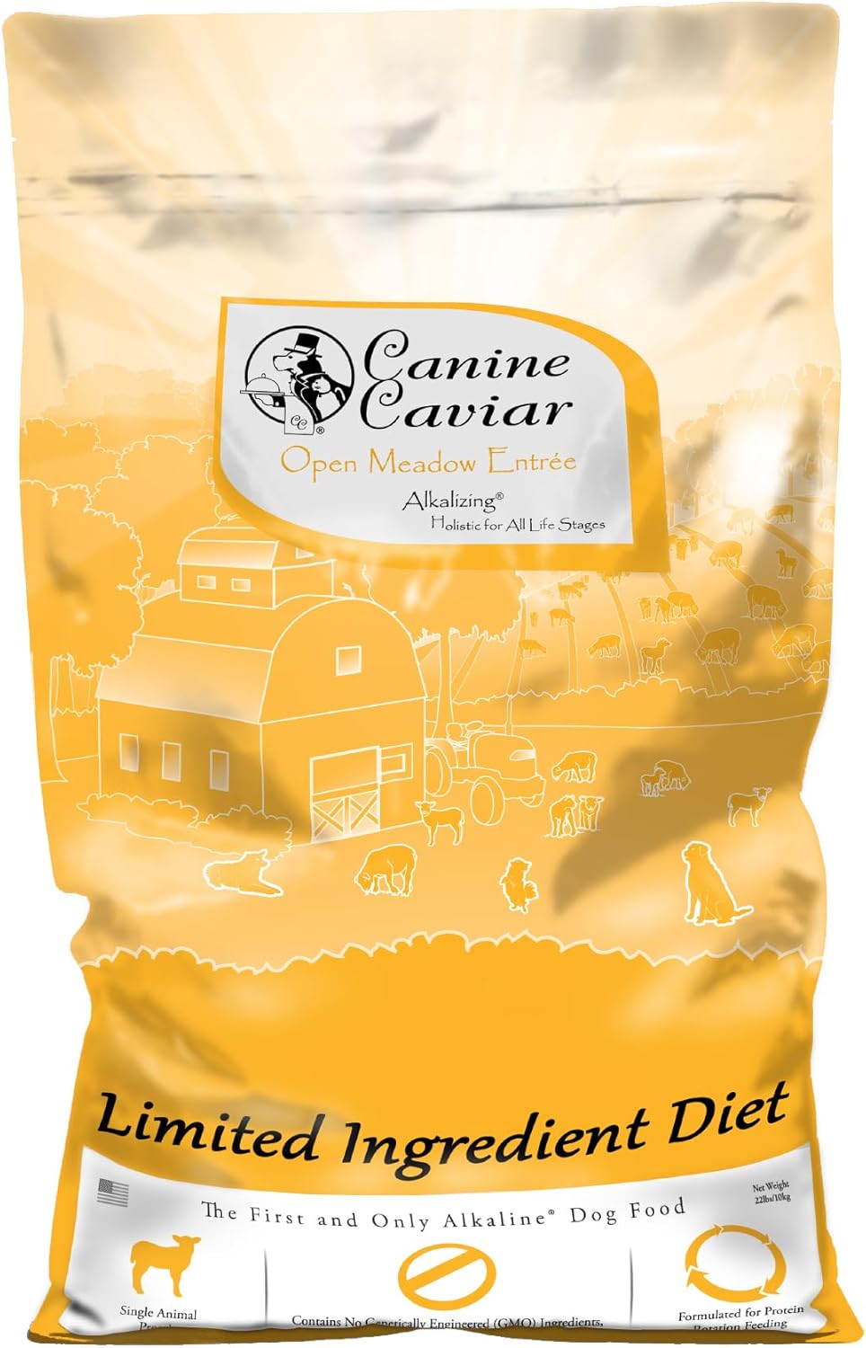 Canine-Caviar---Open-Meadow:-Comida-seca-alcalina-para-2074