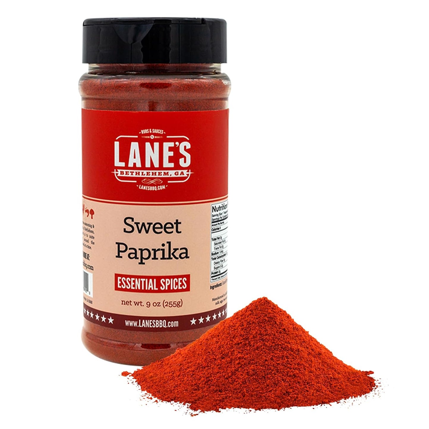 Lane's-Sweet-Paprika-Powder,-9-oz---Premium-Sweet-Paprika-Seasoning,-Gluten-Free,-467