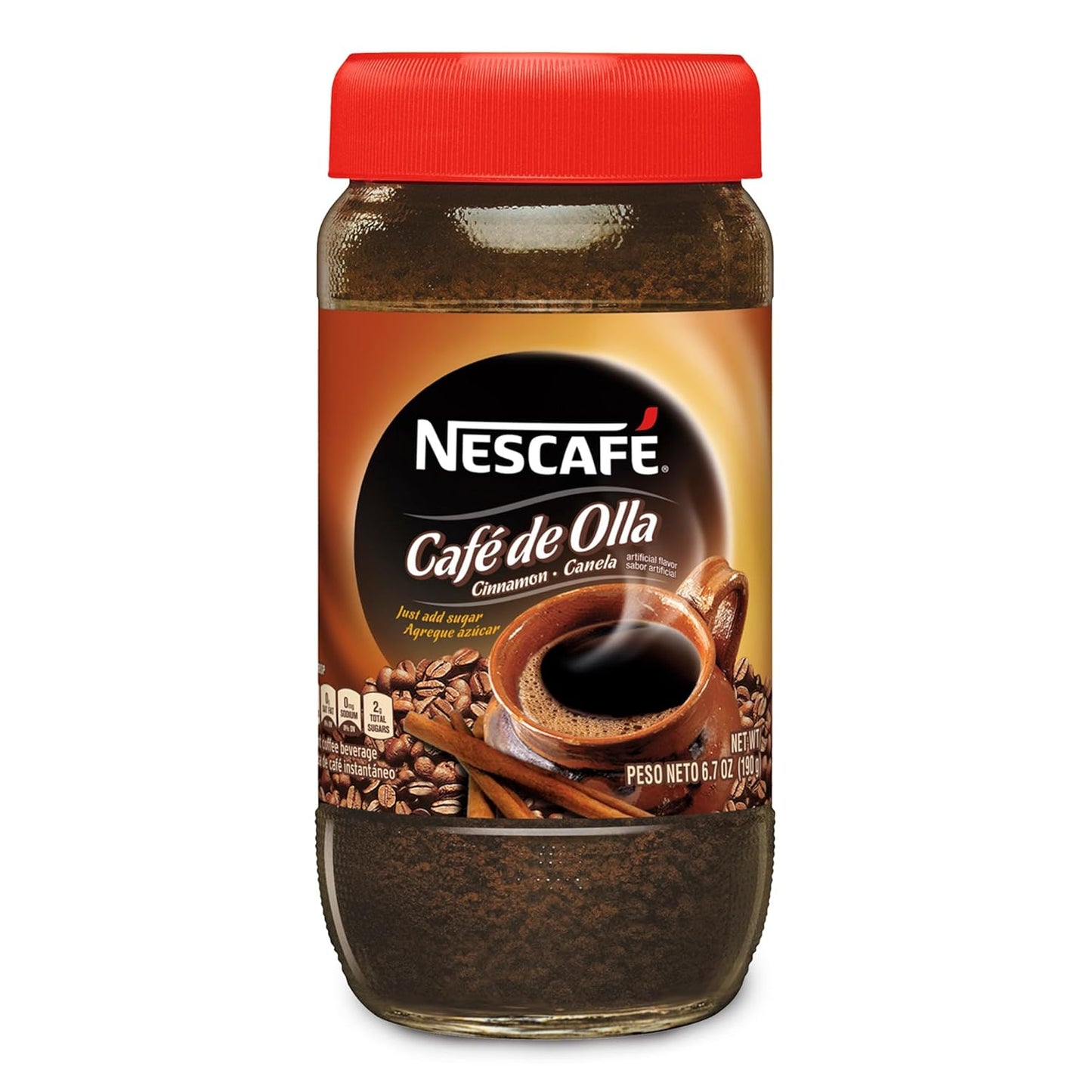 NESCAFE-Café-de-Olla,-café-instantáneo-con-sabor-a-canela,-tarro-6.73419