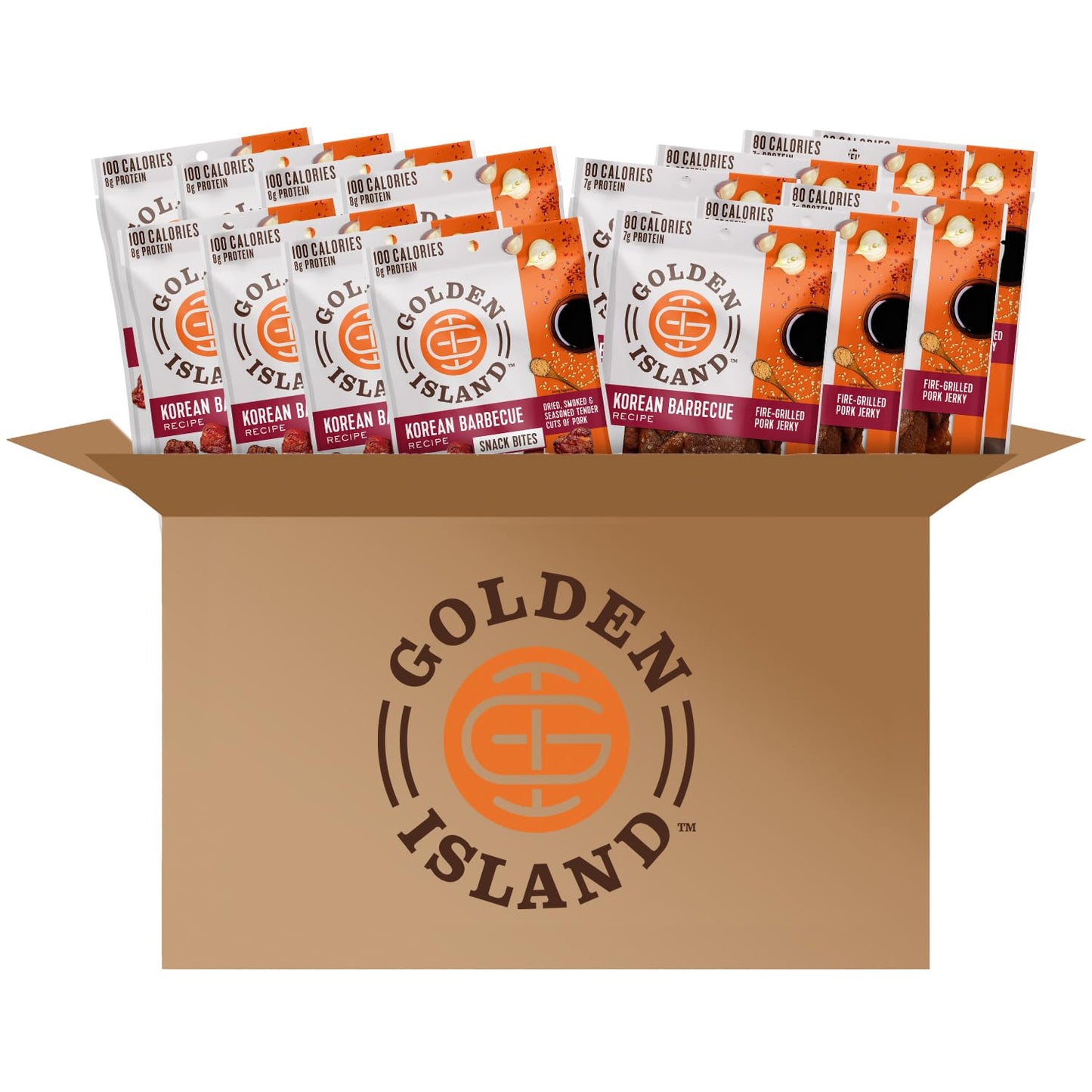 Golden-Island-Pork-Jerky-Korean-BBQ-Variety-Pack,-2843