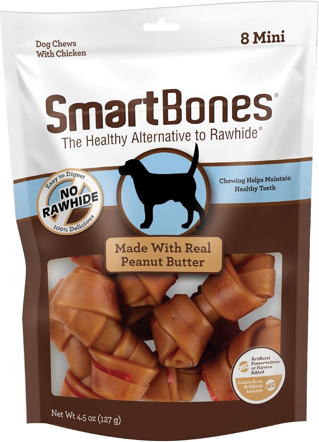 SmartBones-with-Peanut-Butter-Mini-Chews-8-Count,-Rawhide-Free-Chews-for-No-1050