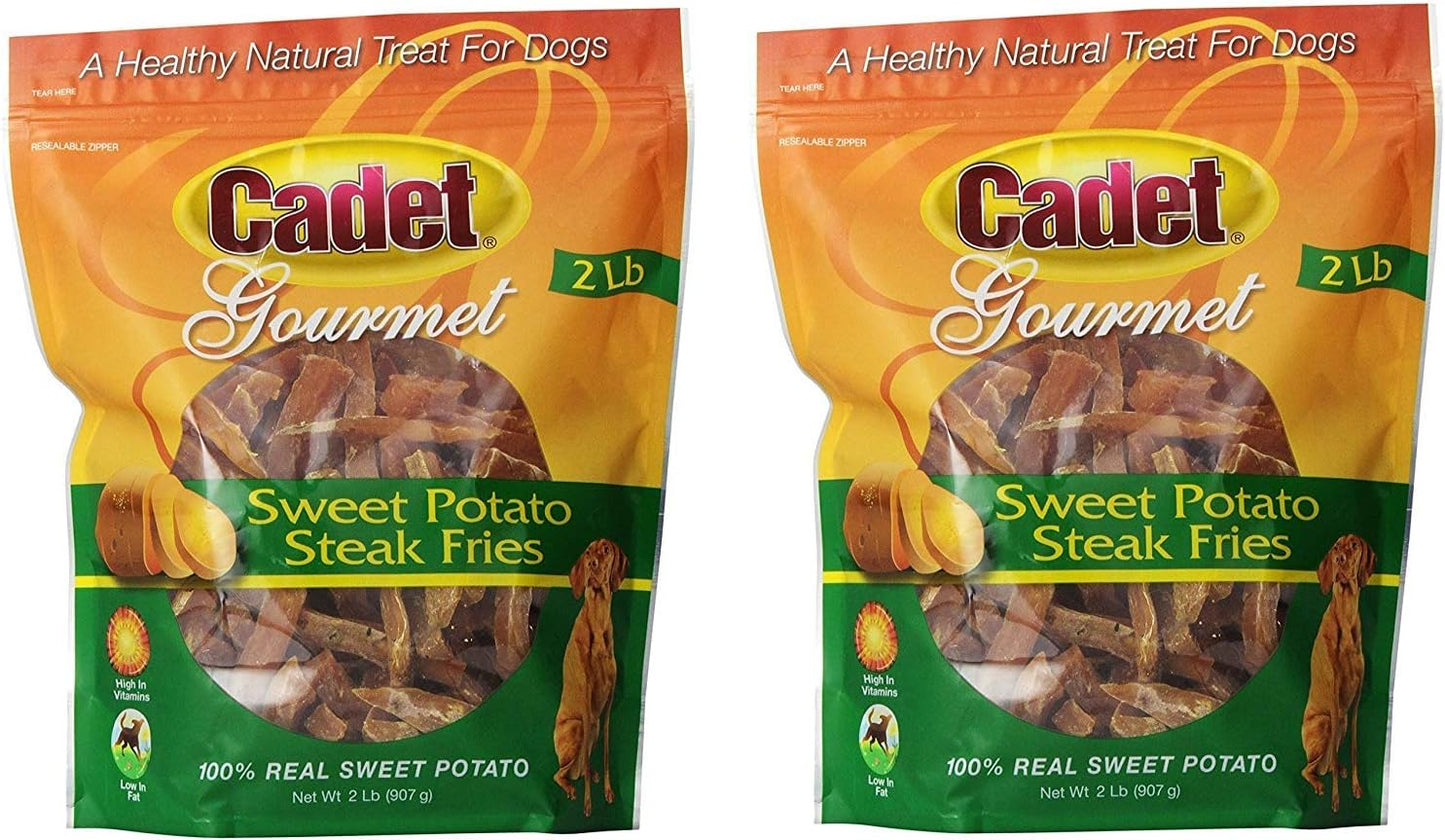 (2-Pack)-Cadet-Sweet-Potato-Steak-Fries-Dog-Snack---2-Pound--1396