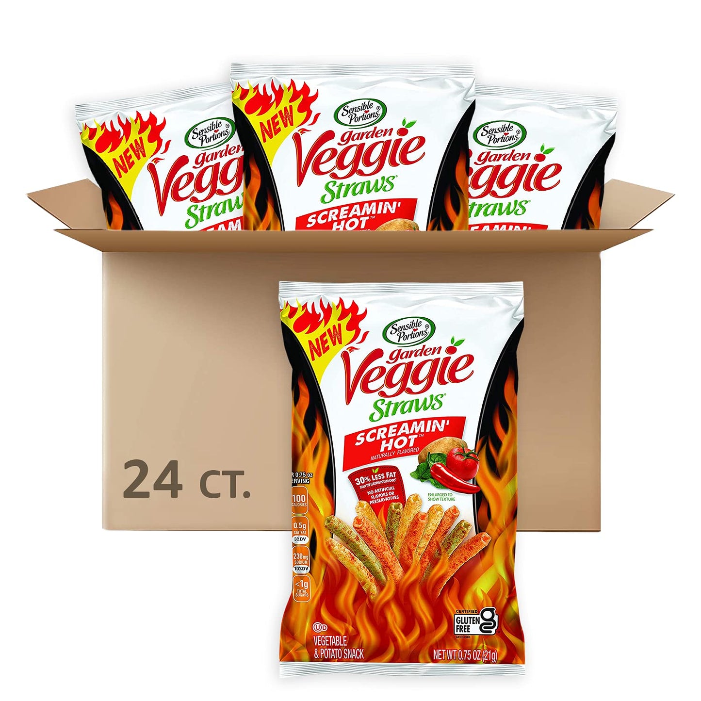 Sensible-Portions-Garden-Veggie-Straws,-Screamin'-Hot,-0.75-2024