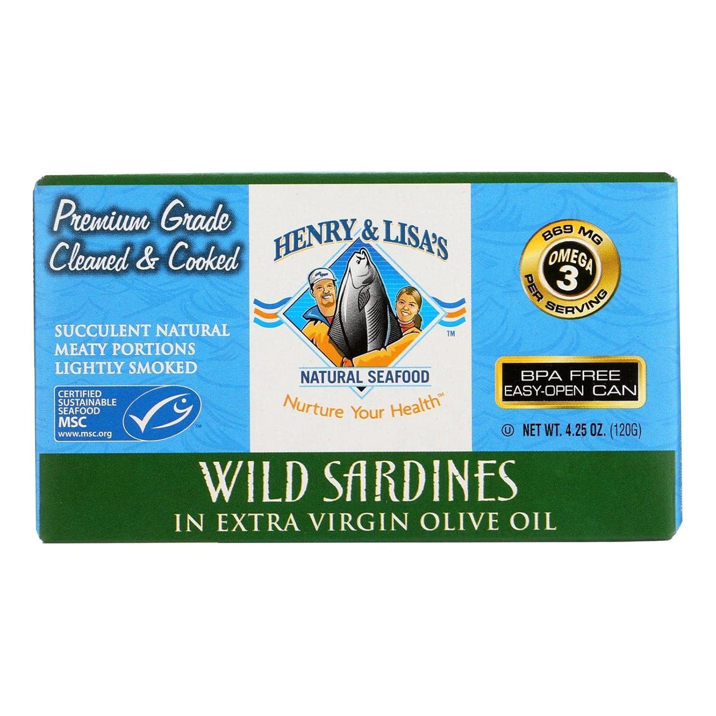Henry-&-Lisa's-Natural-Seafood-Sardinas-silvestres-en-aceite-de-oliva-virgen-4.25-954