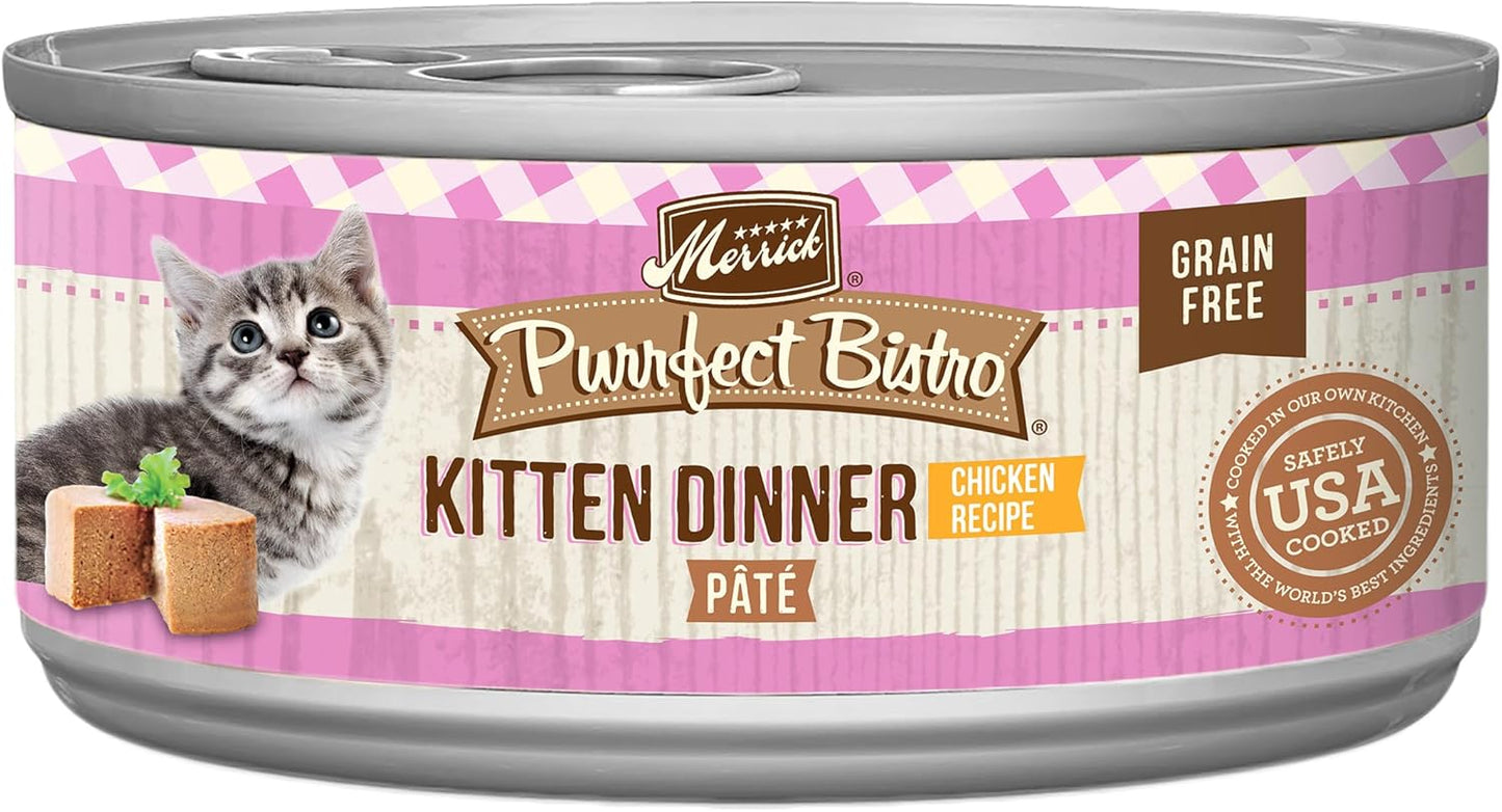 Merrick-Purrfect-Bistro-Grain-Free-Premium-Soft-Canned-Pate-Chicken-Wet-Food,-Dinner--1215