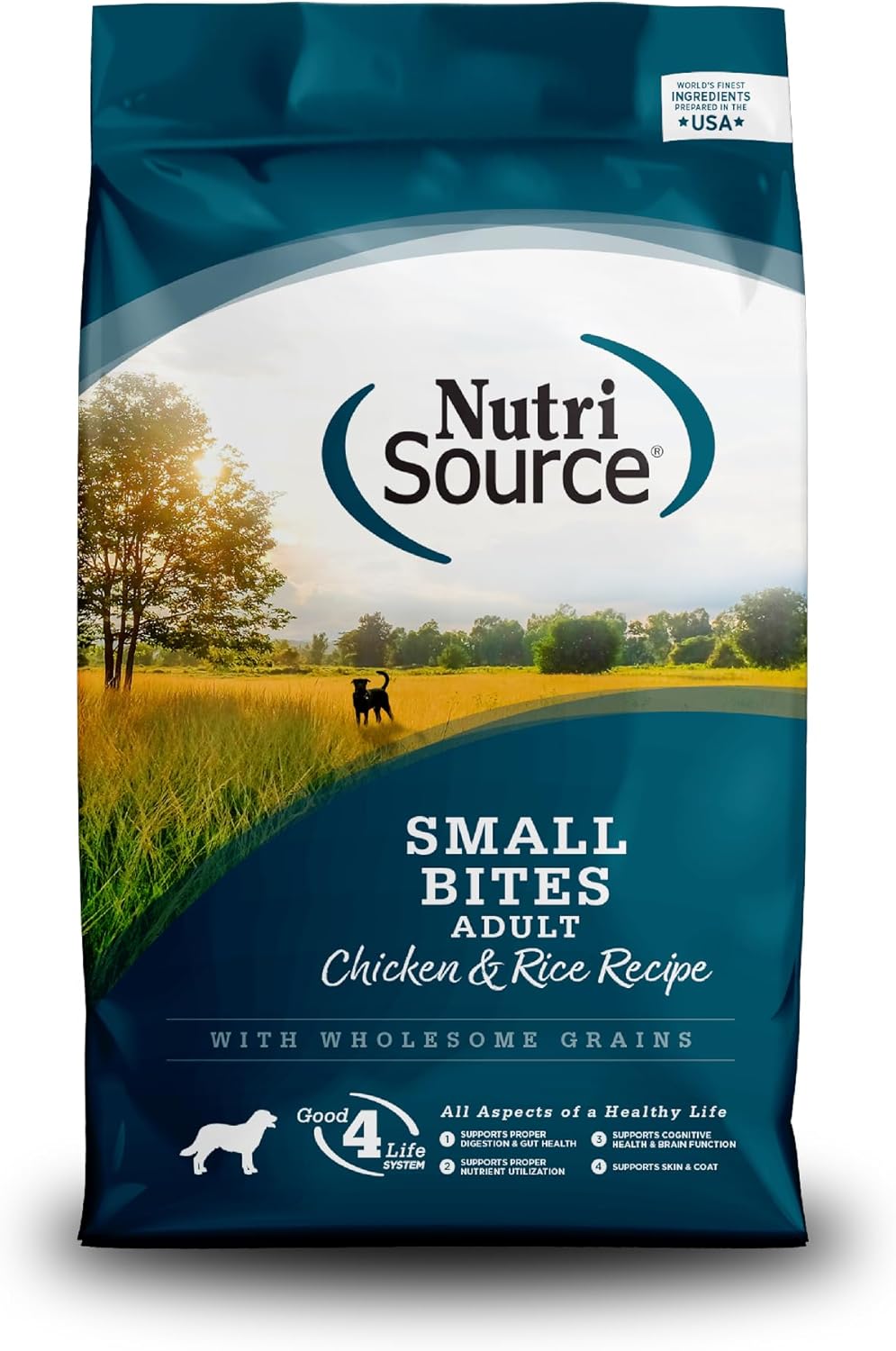 NutriSource-Adult-Dry-Dog-Food,-Small-Bites,-Chicken-and-Rice,-12LB--2317
