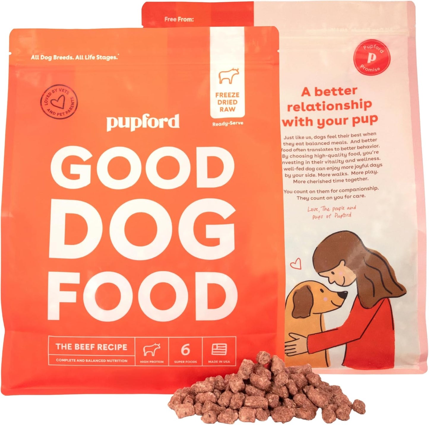 Pupford-Good-Dog-Food,-Freeze-Dried-Raw,-High-Protein,-Superfood-Ingredients,-Vet-Approved,-No-Fillers-or-1273