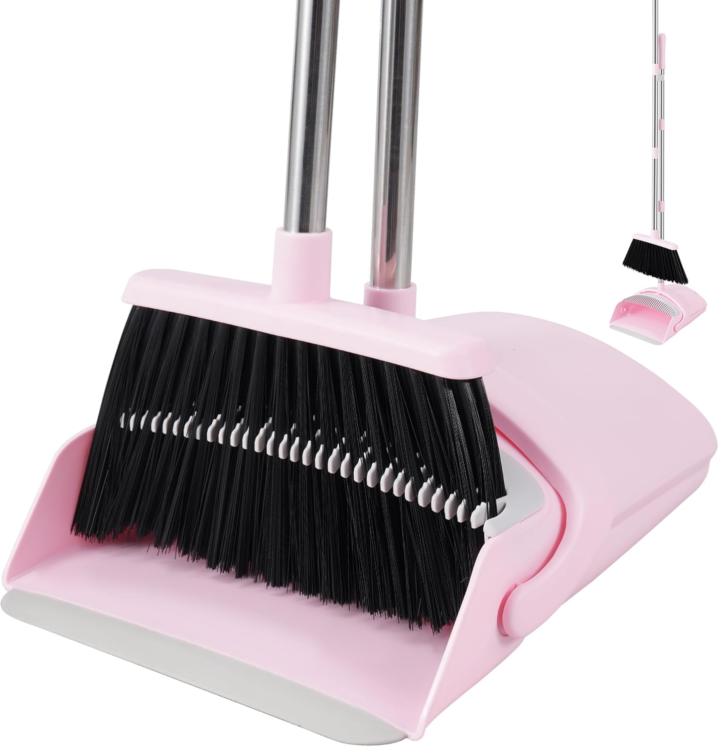 Broom-and-Dustpan-Set,-52”-Long-Adjustable-Handle-Broom-with-4656