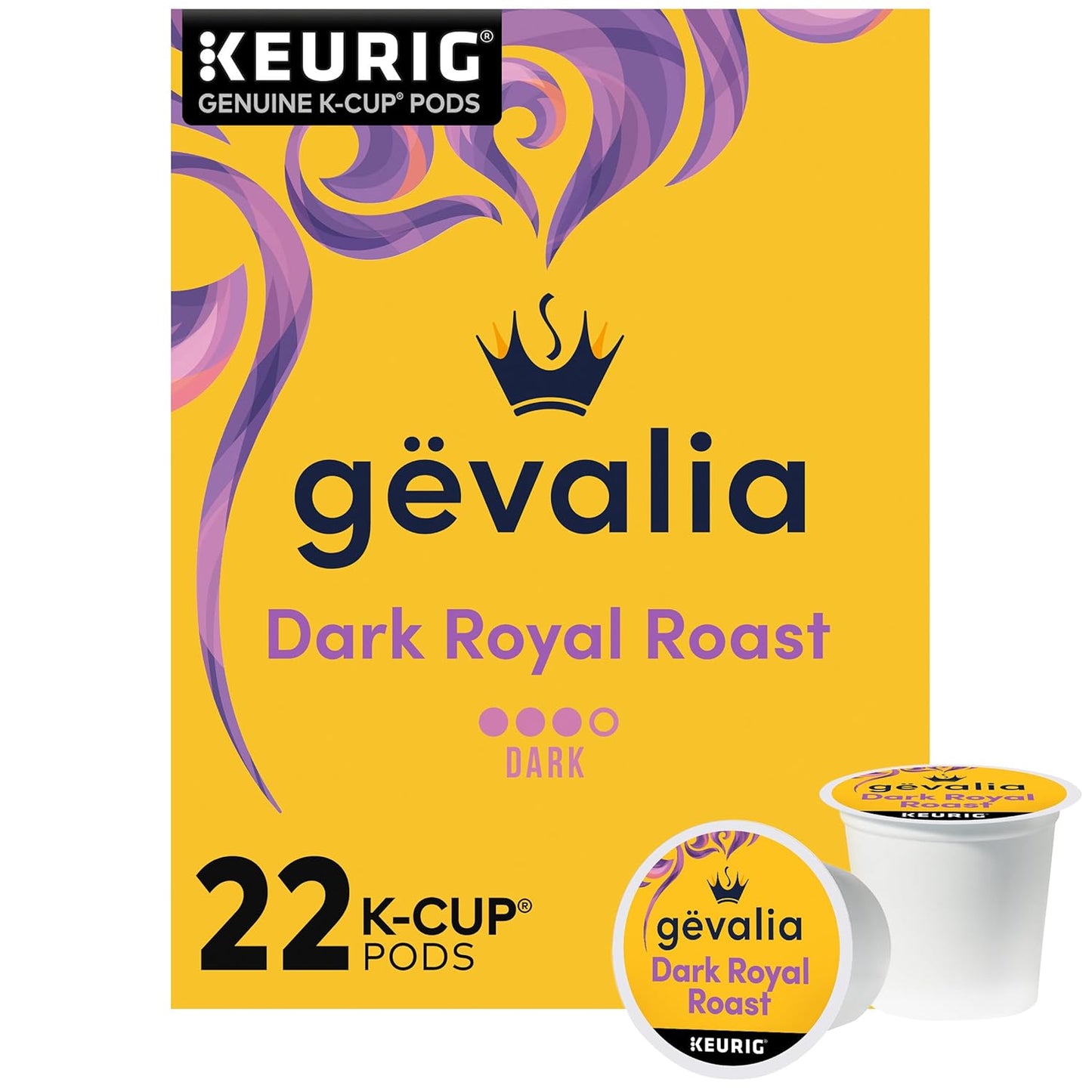Gevalia-Dark-Royal-Roast-Dark-Roast-K?Cup-Coffee-Pods,-22-ct-Box---2329