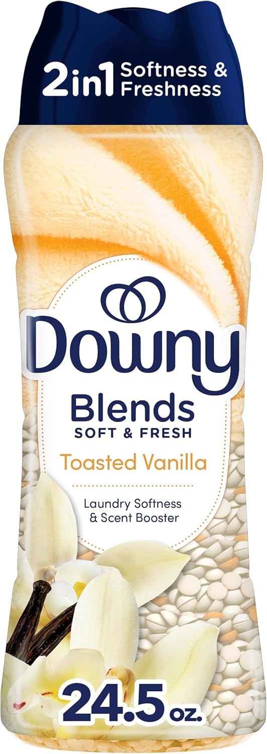 Downy-Blends-In-Wash-Laundry-Scent-Booster-Beads,-Toasted-Vanilla-Scent,-24.5-OZ,-1542