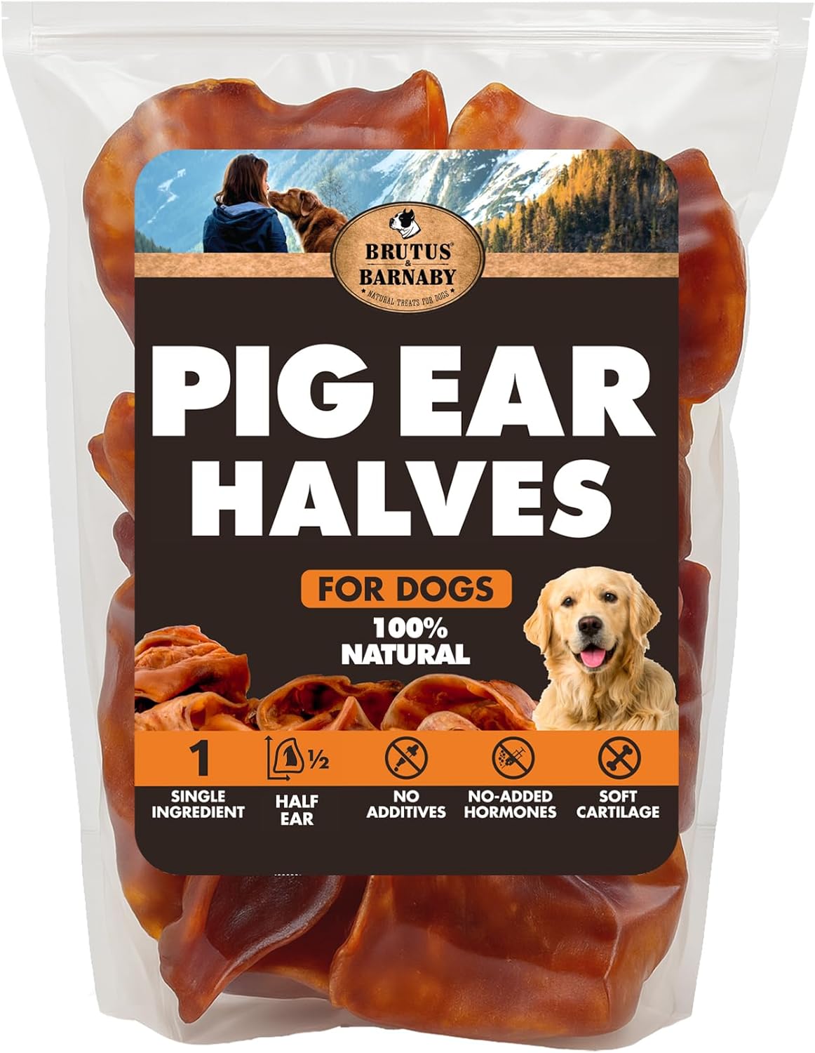 BRUTUS-&-BARNABY-Pig-Ear-Halves-for-Dogs,-15-Ct.-–-Single-2798