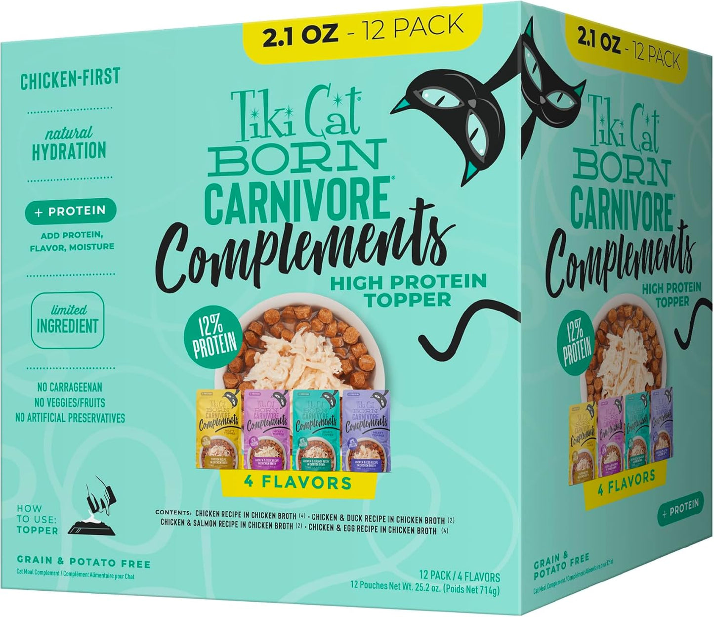 Tiki-Cat-Born-Carnivore-Complements-Wet-Cat-Food-Topper,-Variety-Pack-oz.-(12--1360