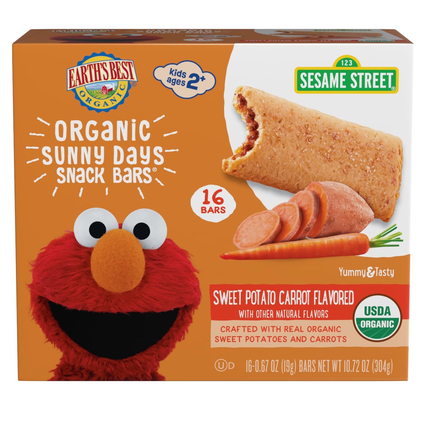 Earth's-Best-Organic-Sunny-Days-Sweet-Potato-Carrot-Snack-Bars,-16--ct----975