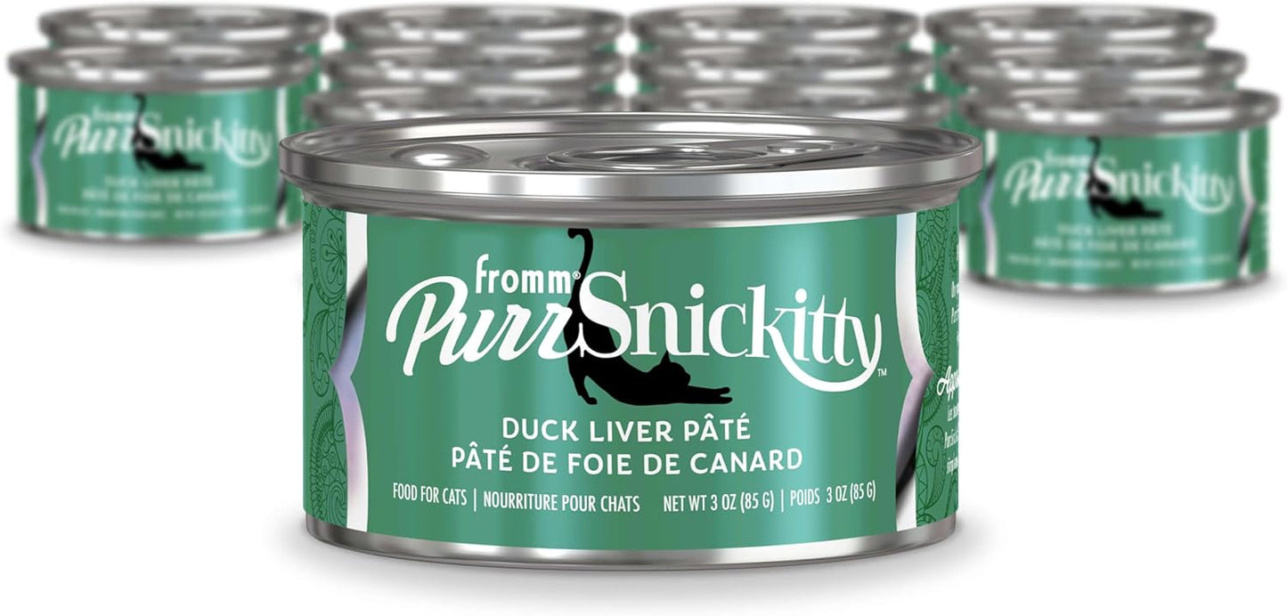 Fromm-PurrSnickitty-Duck-Liver-Pate-Cat-Food---Premium-Wet-Cat---Recipe-Case221