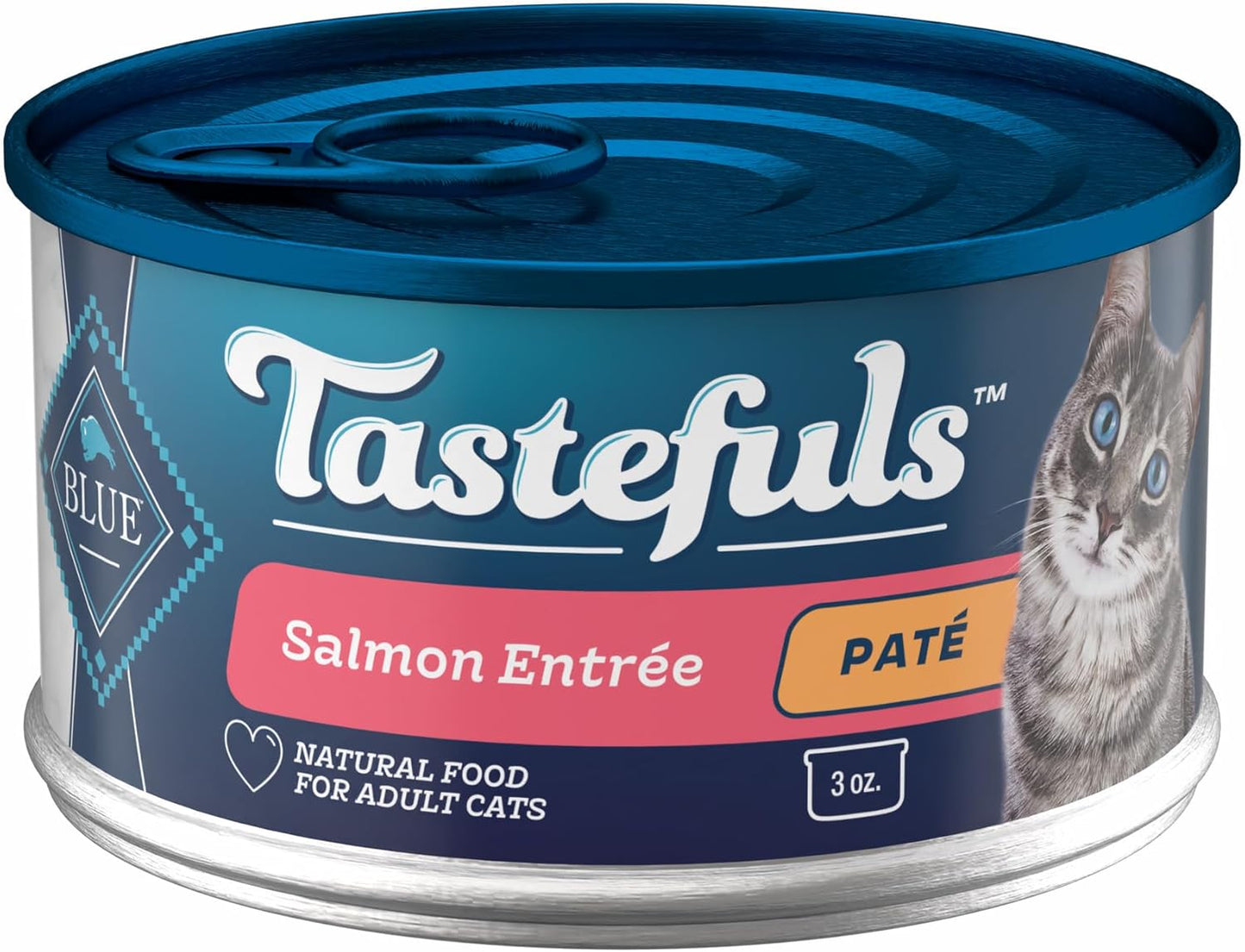 Blue-Buffalo-Tastefuls-Wet-Cat-Food-Paté,-Made-with-Natural-Ingredients-Salmon-3-oz.-(24979