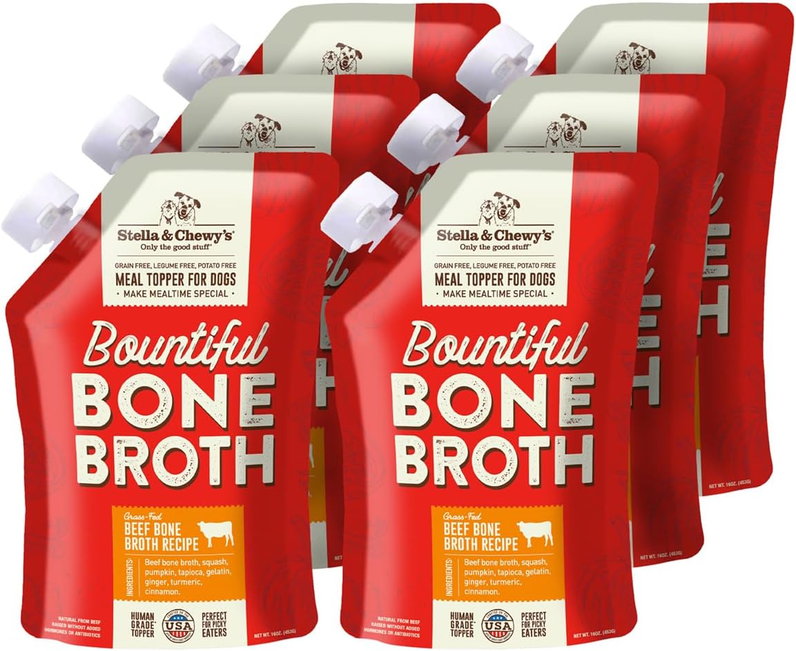 Stella-&-Chewy's-Human-Grade-Grass-Fed-Beef-Bone-Broth-for-Dogs---&-21