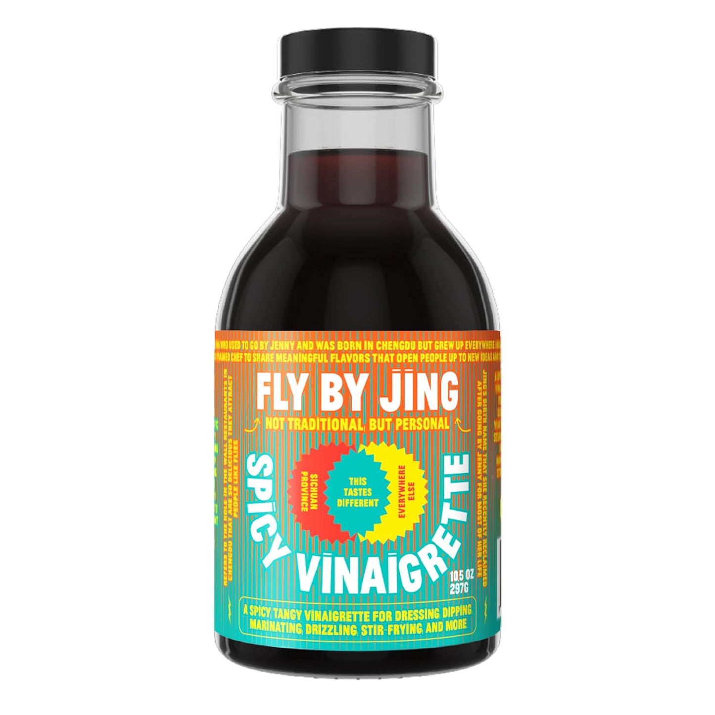 FLYBYJING-Spicy-Vinaigrette-w/Chili-Crisp,-Spicy-Tangy-Umami,-Perfect-for-Salads,-Dumplings,-Noodles-and-1244