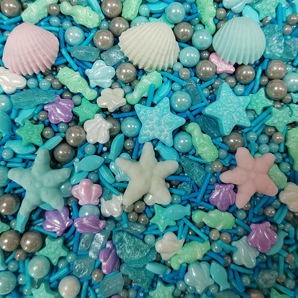Homankit-Ocean-Sprinkles-for-Cake-Decorating-Edible-Hippocampi-Starfish-Shell-Fish-Pearl-Sprinkle-Baking-1724