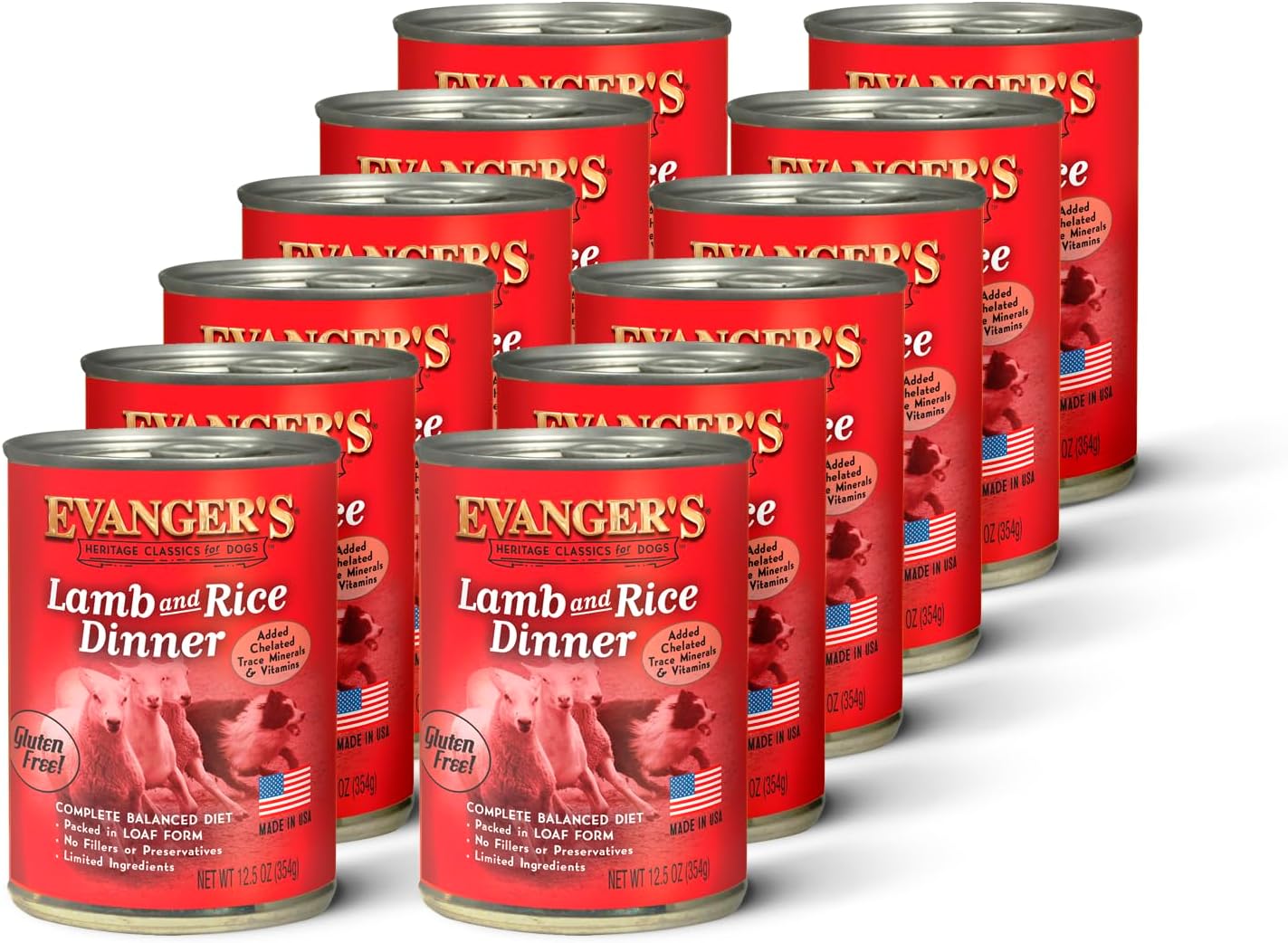 Evanger's-Heritage-Classic-Lamb-&-Rice-Dinner-Dog-Food-–-12-Count,-12.5-1583