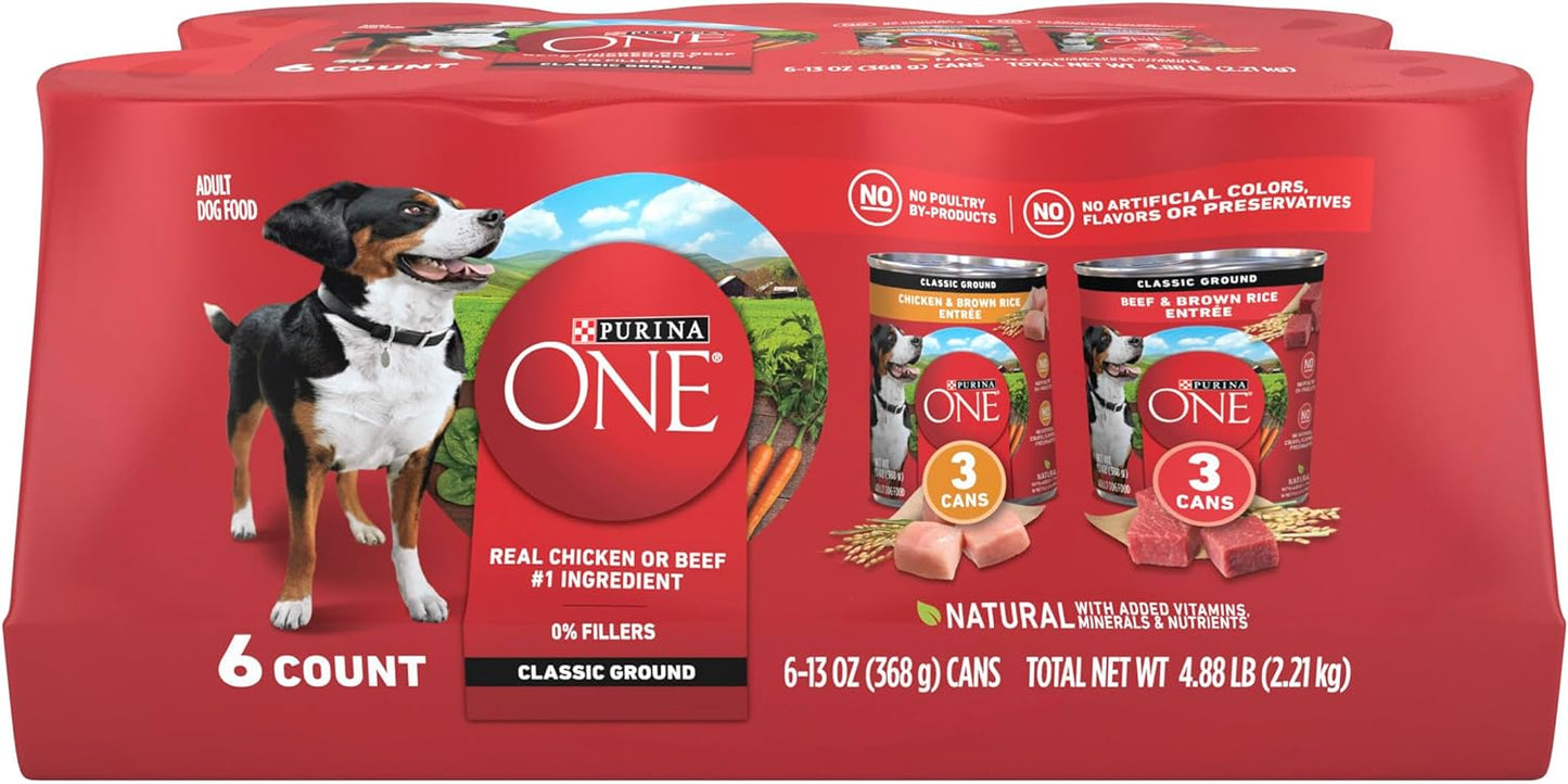 Purina-ONE-Classic-Ground-Chicken-and-Brown-Rice,-3549