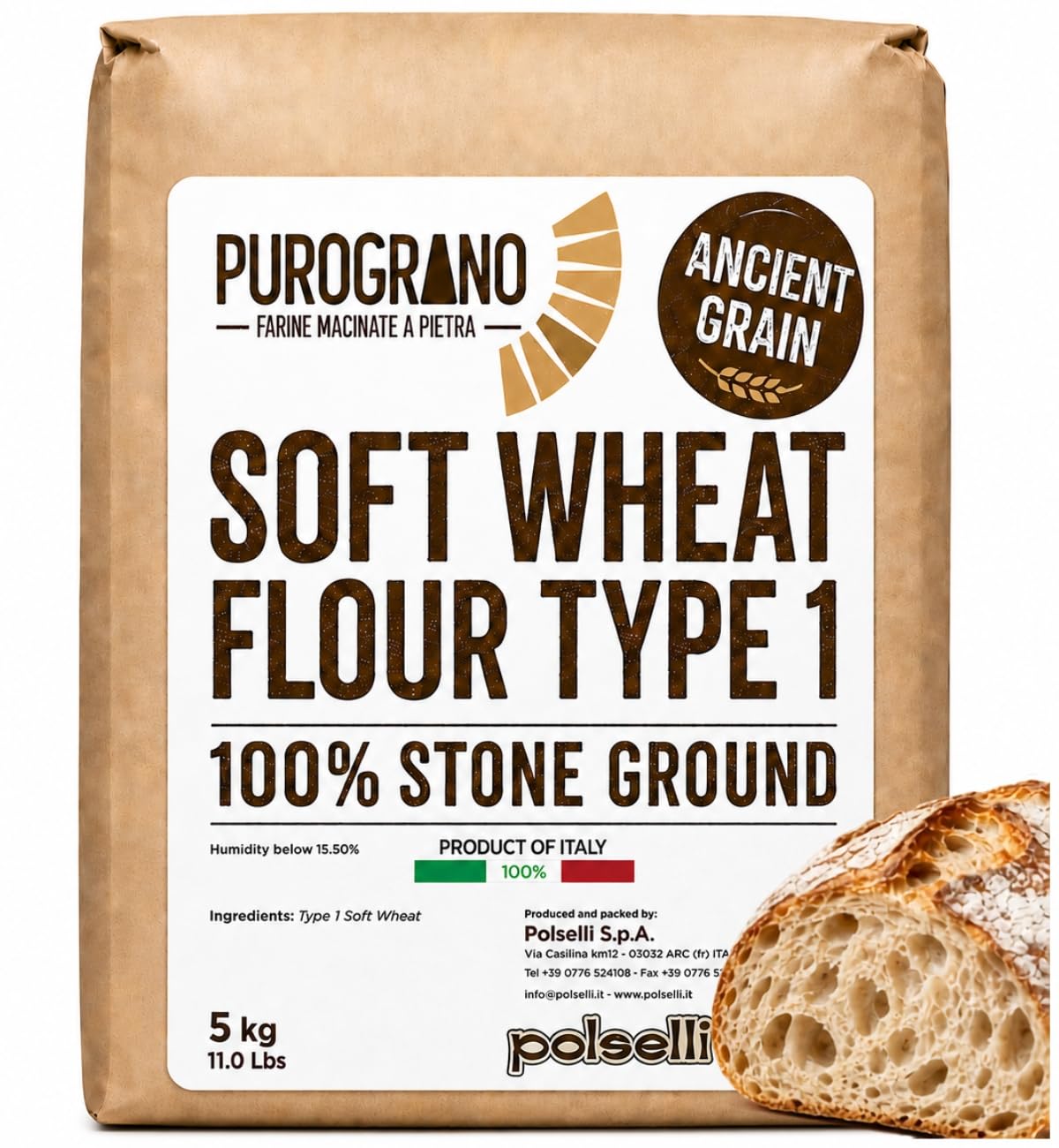 POLSELLI-PuroGrano,-1-Stone-Ground,-Type-1-Soft-Wheat-Flour,-5-kg-444